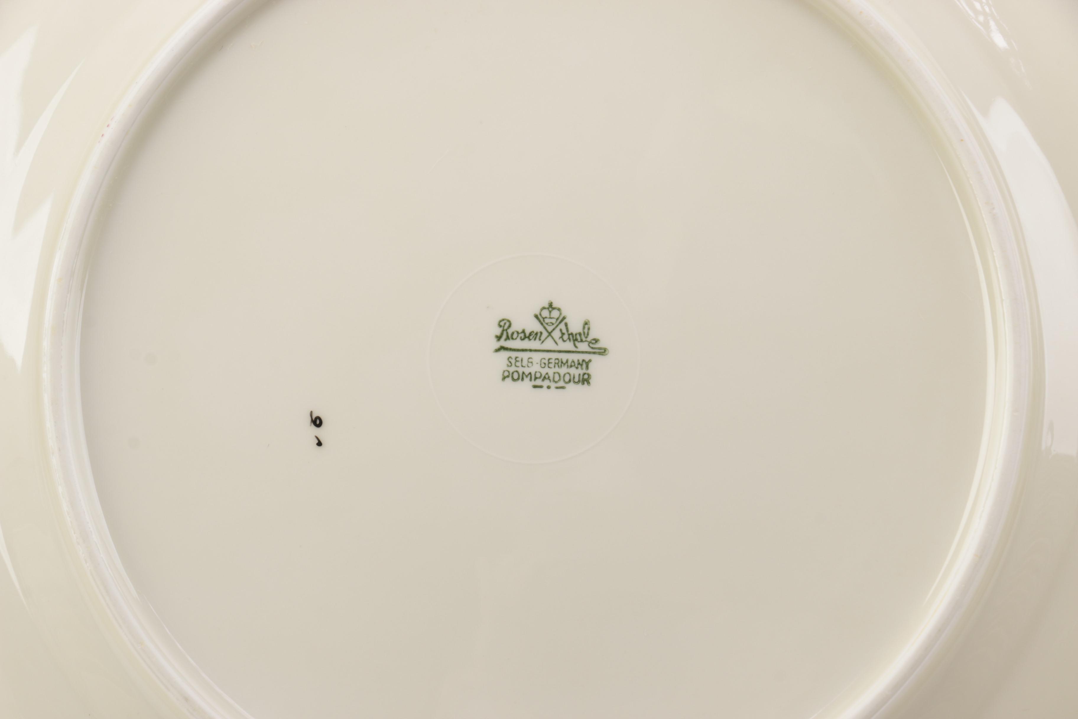 Rosenthal "Pompadour" Porcelain Tableware
