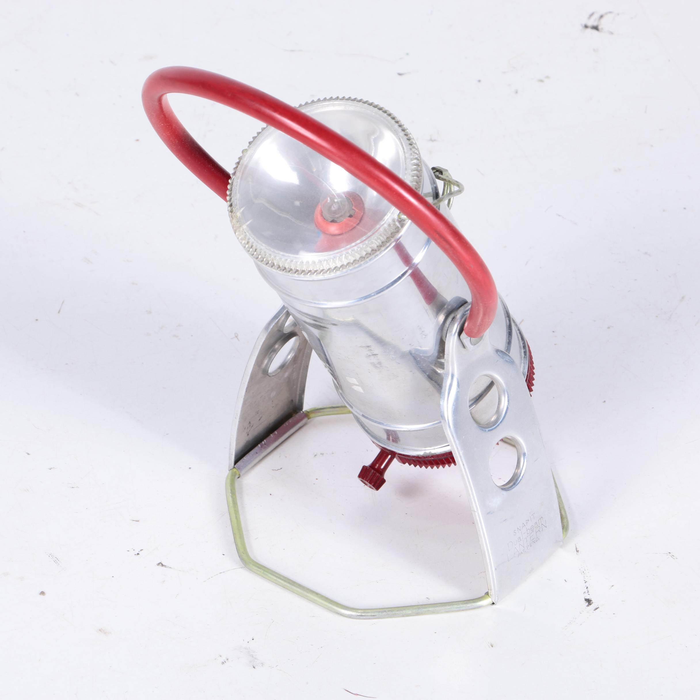 1960s Remco Empress Phones Toy Intercom and Vintage Metal Lantern