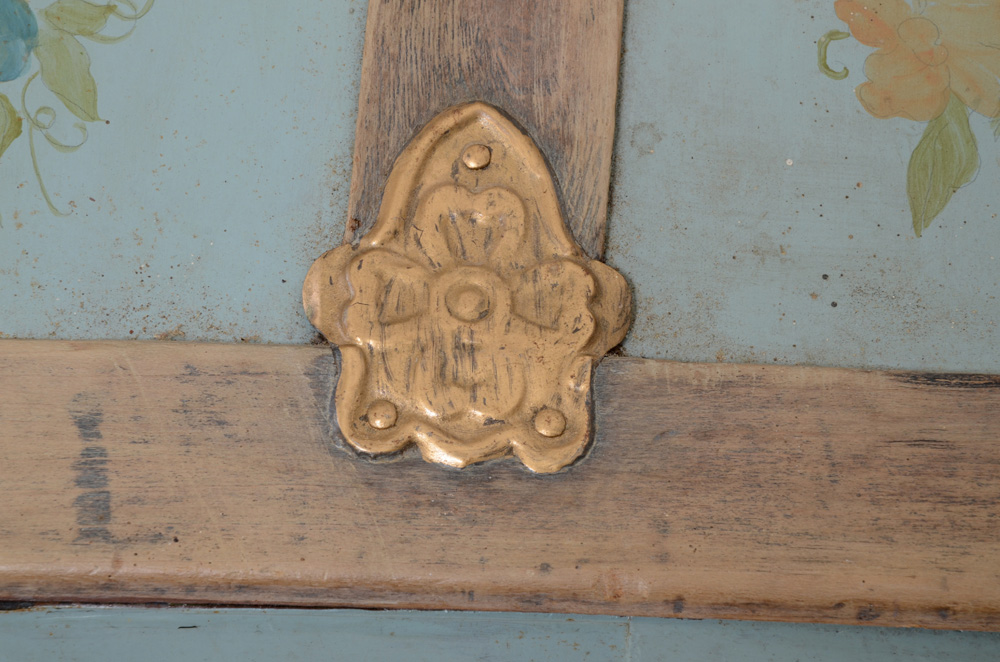 Vintage Hand-Painted Trunk