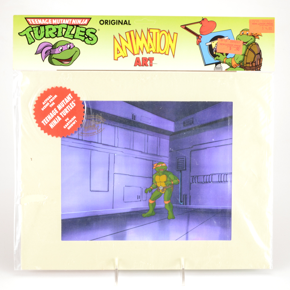 Michelangelo Teenage Mutant Ninja Turtles Animation Cels
