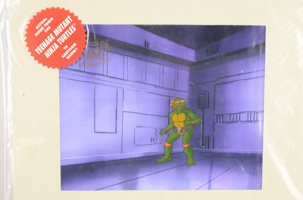 Michelangelo Teenage Mutant Ninja Turtles Animation Cels