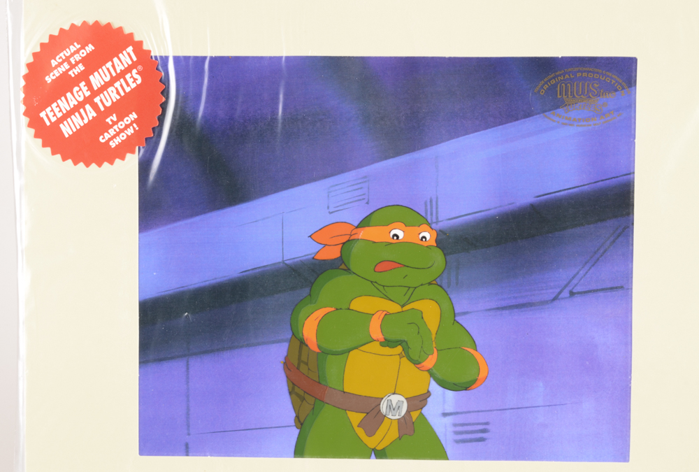 Michelangelo Teenage Mutant Ninja Turtles Animation Cels
