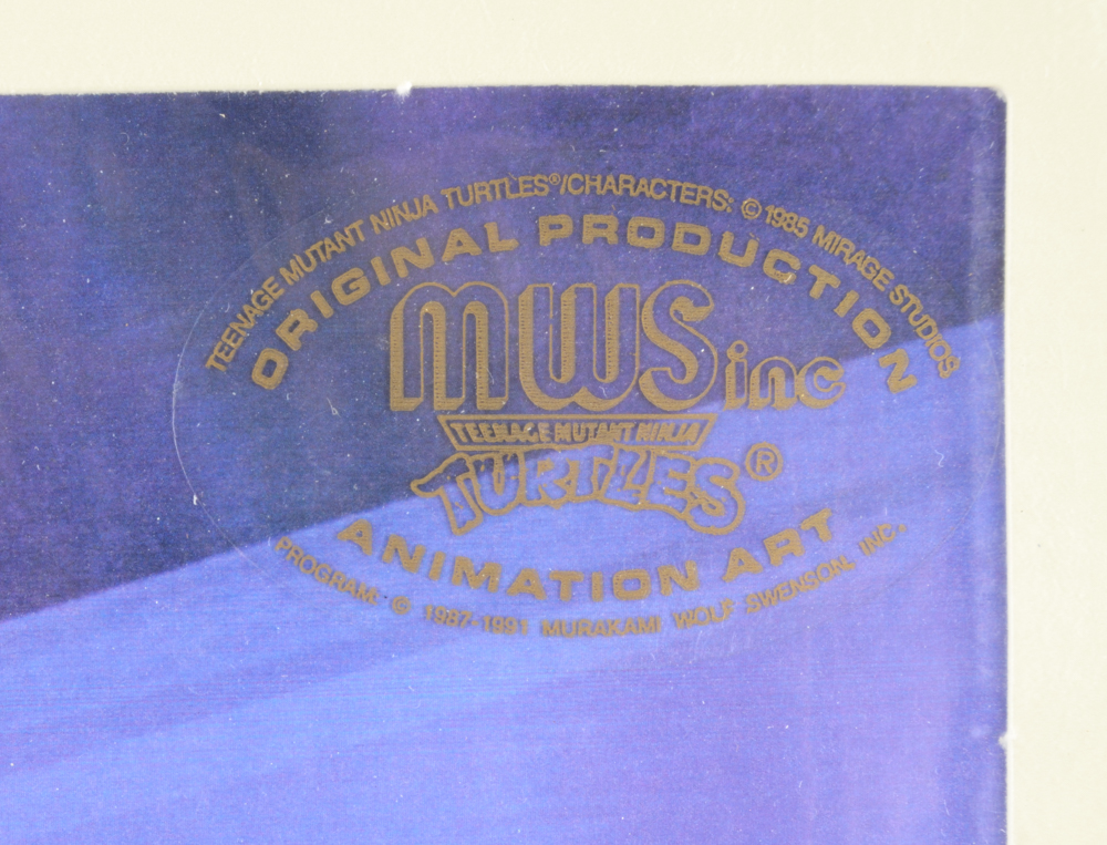 Michelangelo Teenage Mutant Ninja Turtles Animation Cels