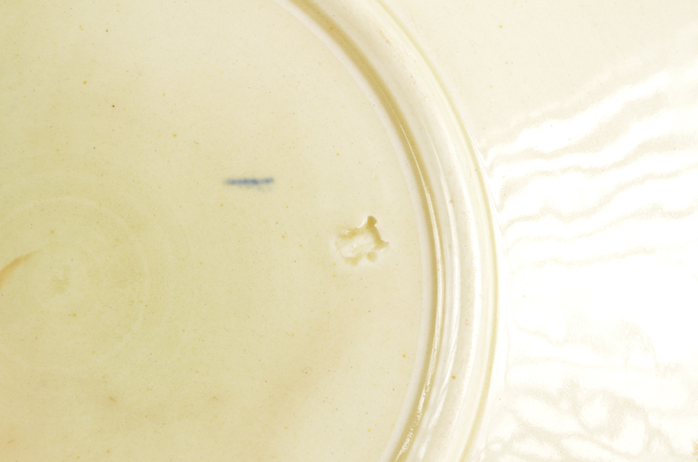 Antique Assorted Majolica Plates including Griffin, Smith & Hill