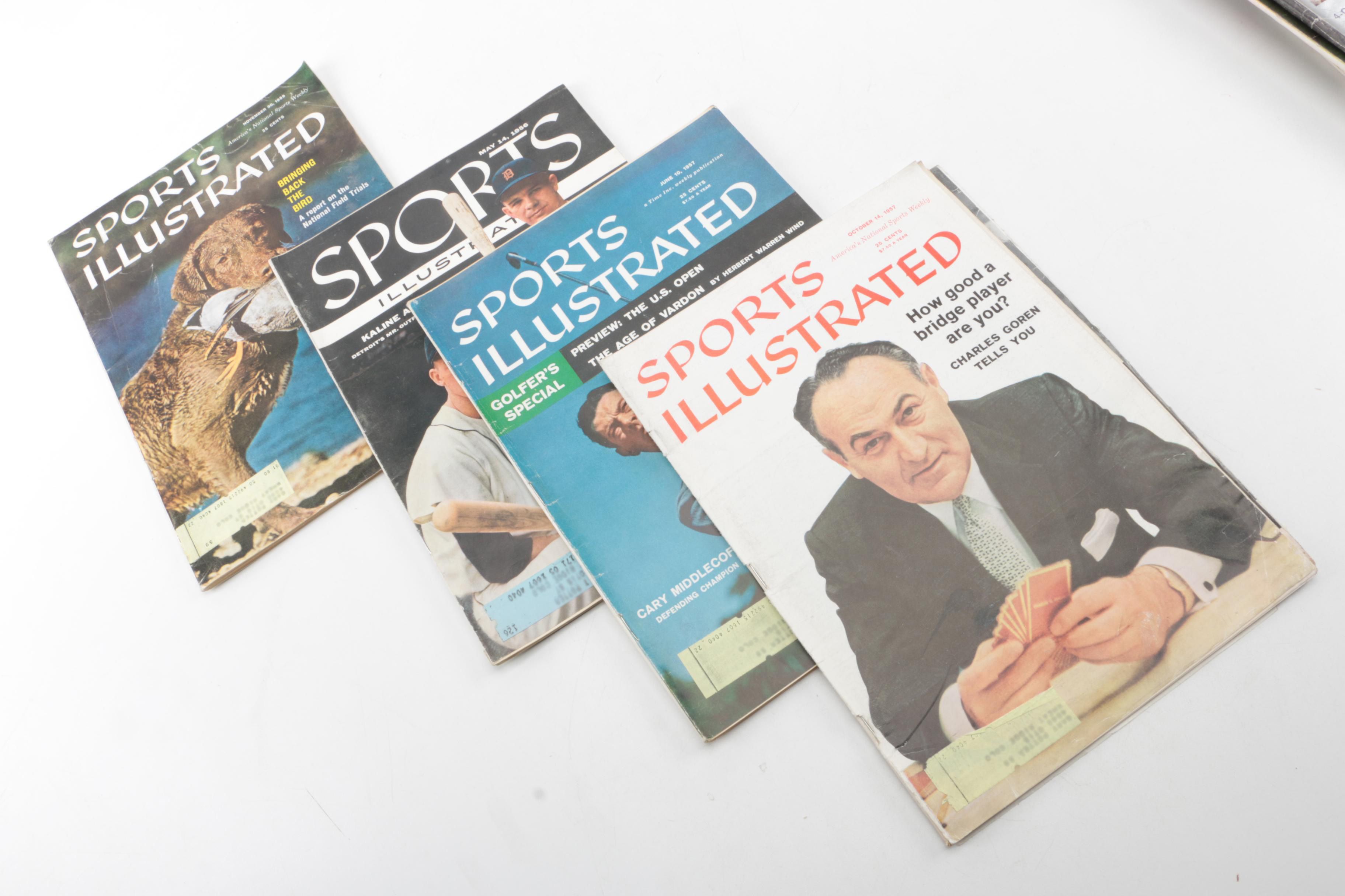 Collection of Vintage "Sports Illustrated" Magazines