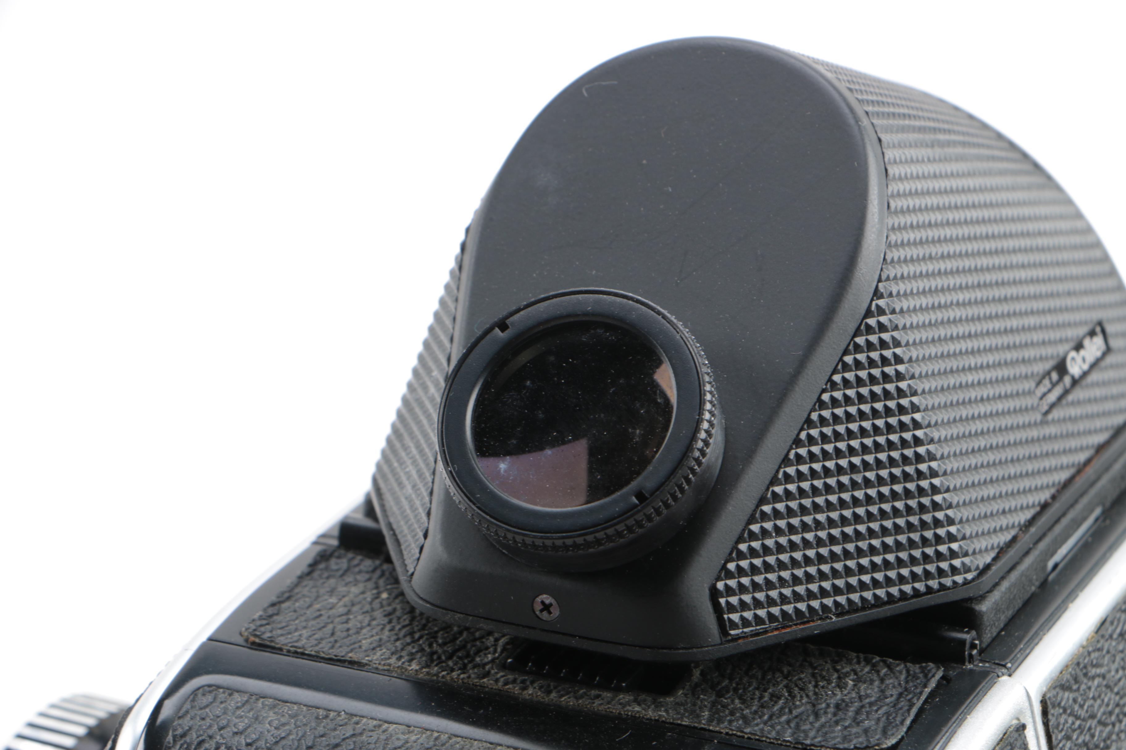 Vintage Rolleiflex SL66 SLR Camera with Accessories