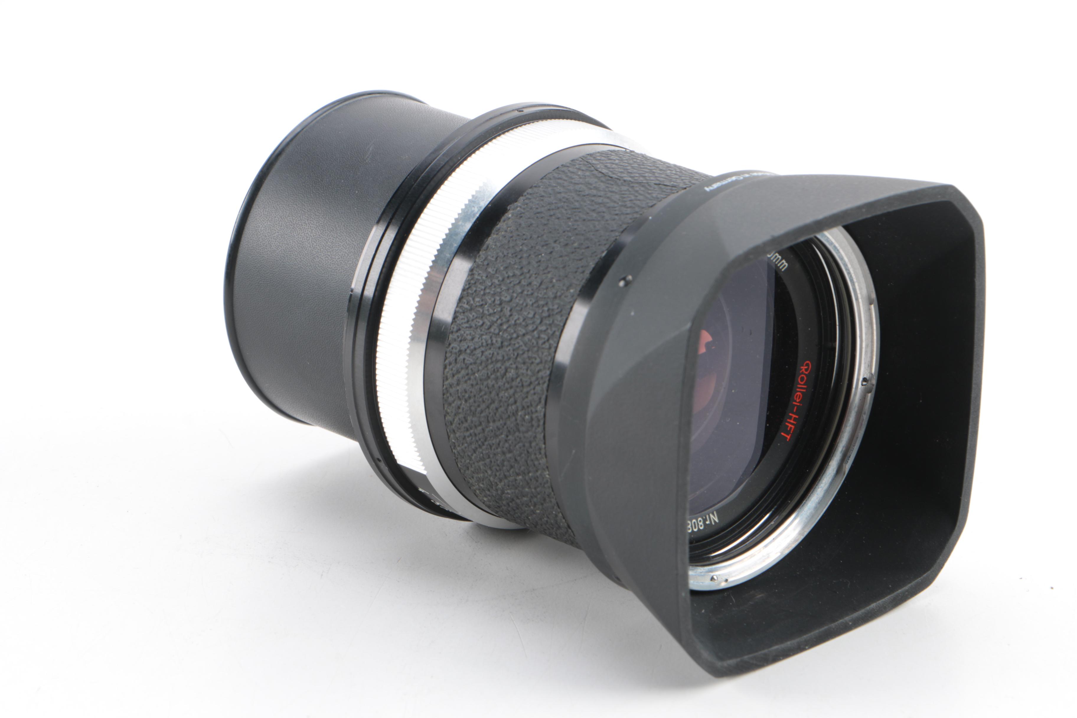 Vintage Rolleiflex SL66 SLR Camera with Accessories