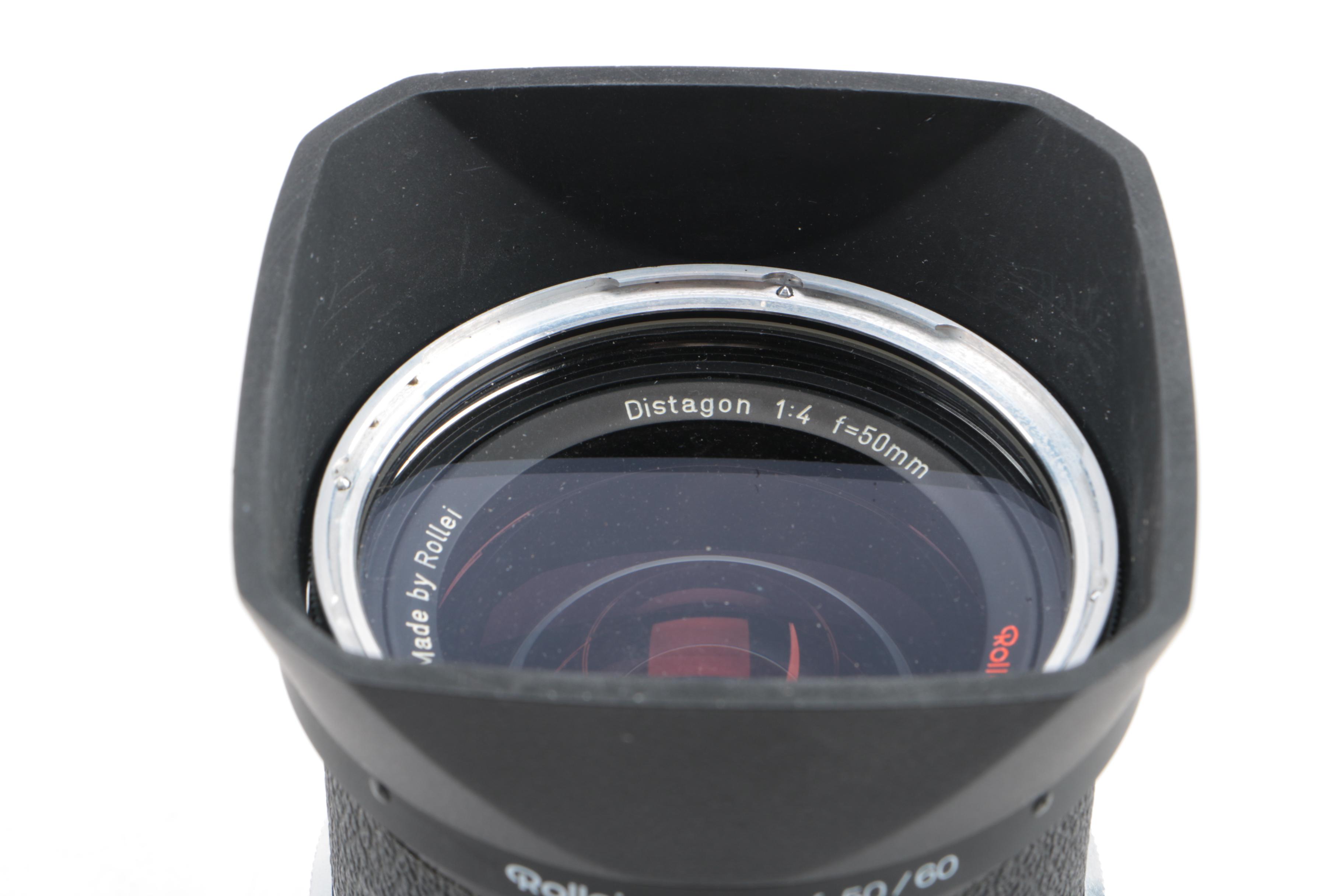 Vintage Rolleiflex SL66 SLR Camera with Accessories