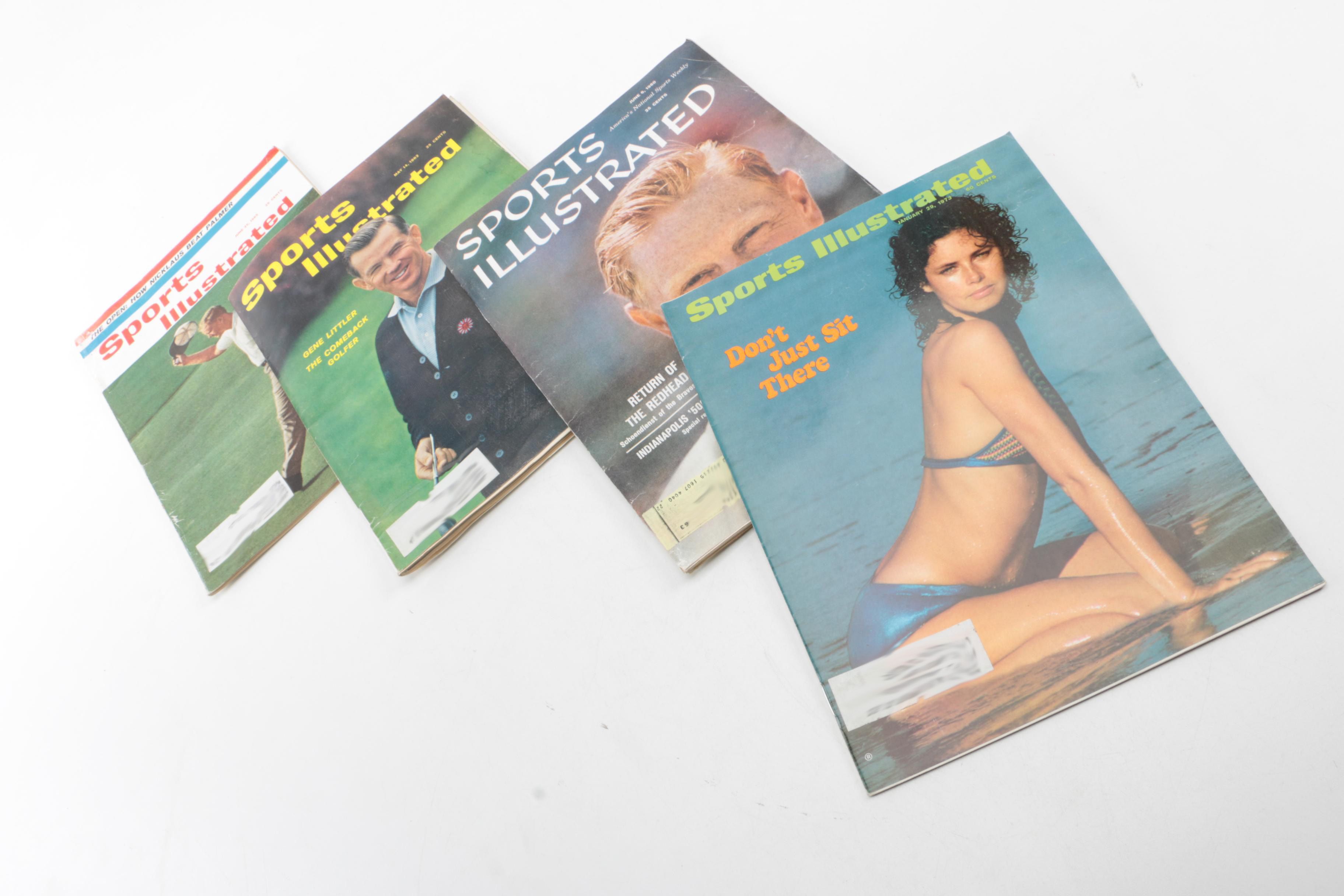 Collection of Vintage "Sports Illustrated" Magazines