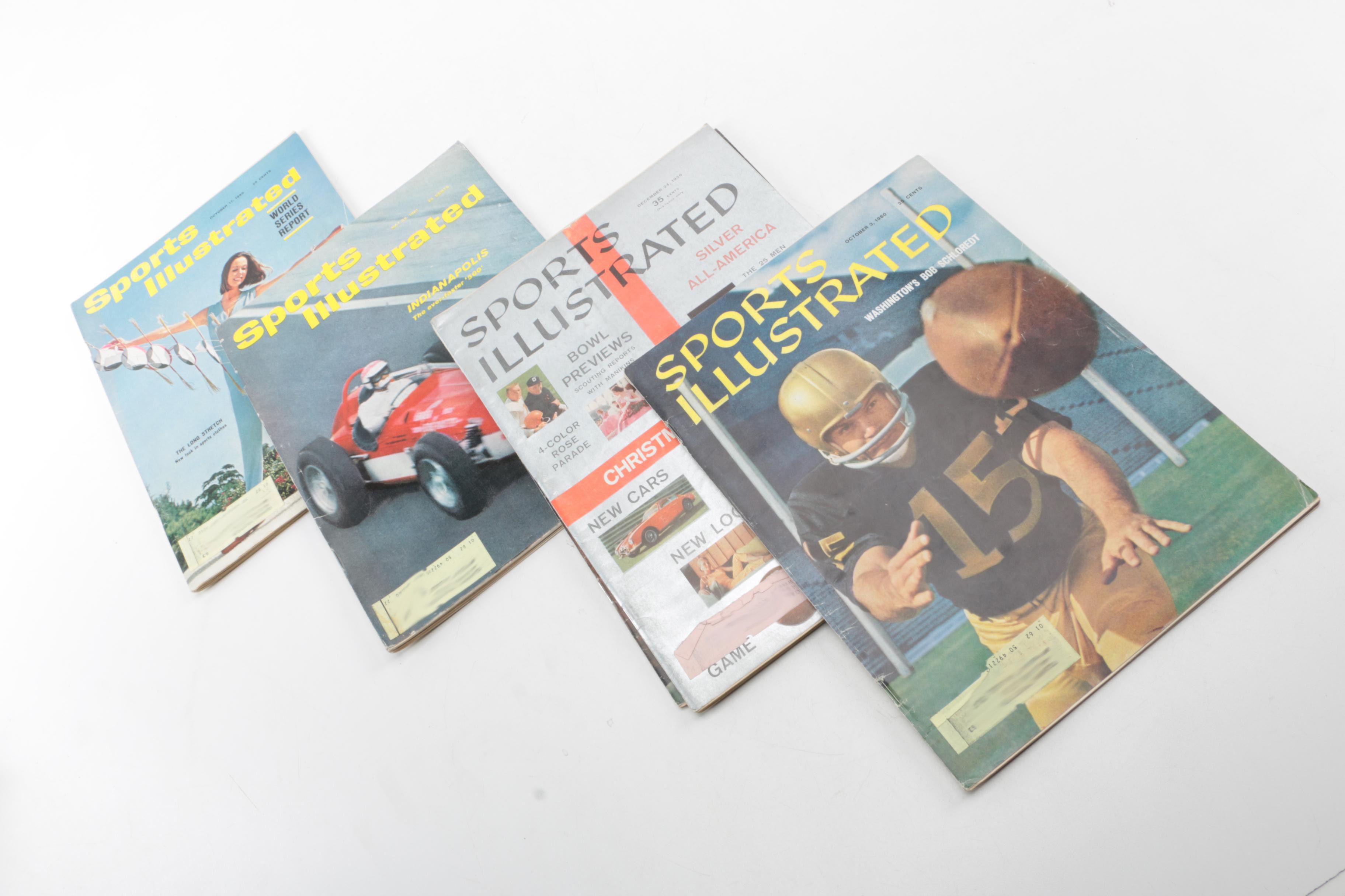 Collection of Vintage "Sports Illustrated" Magazines
