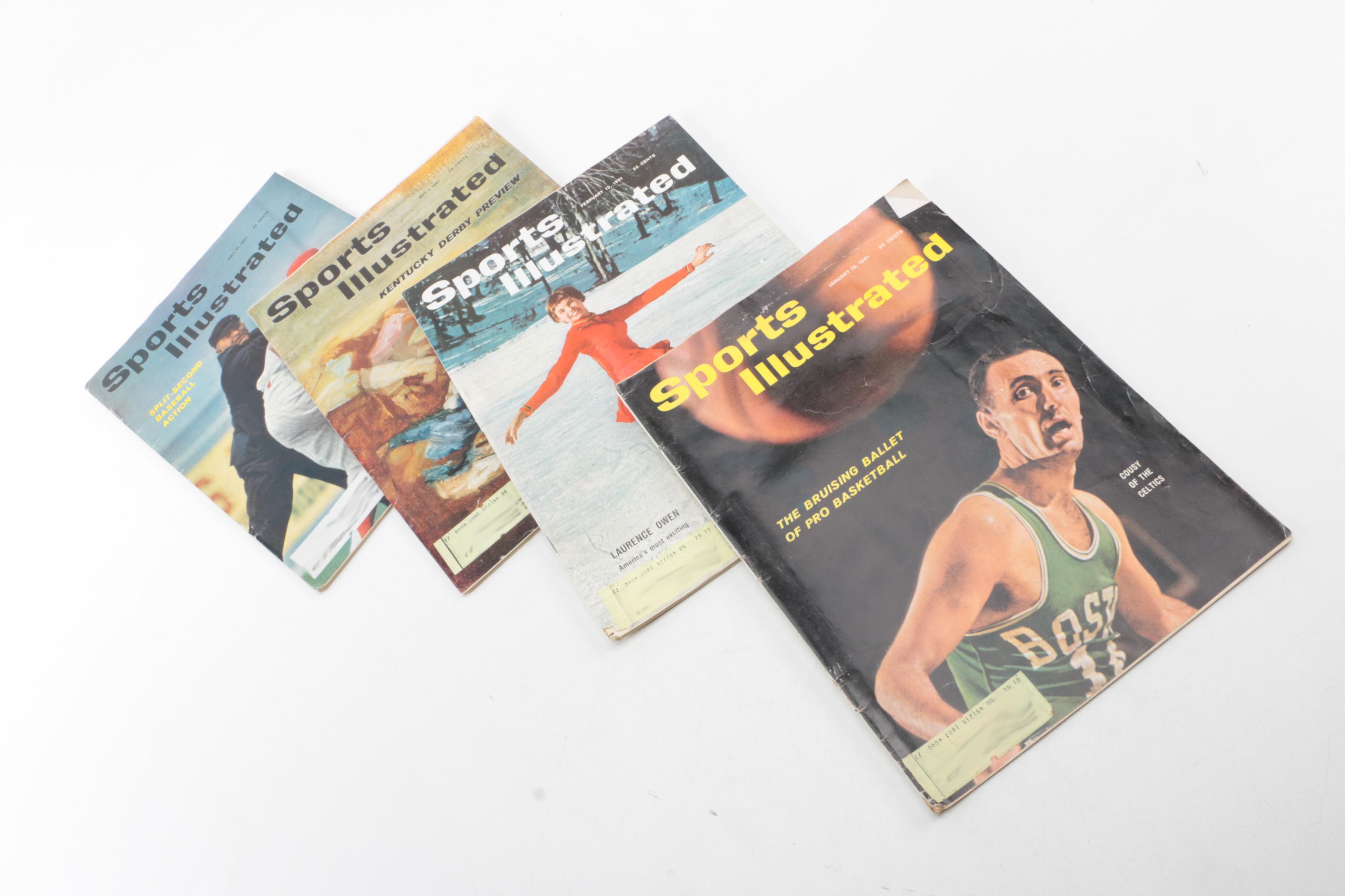 Collection of Vintage "Sports Illustrated" Magazines