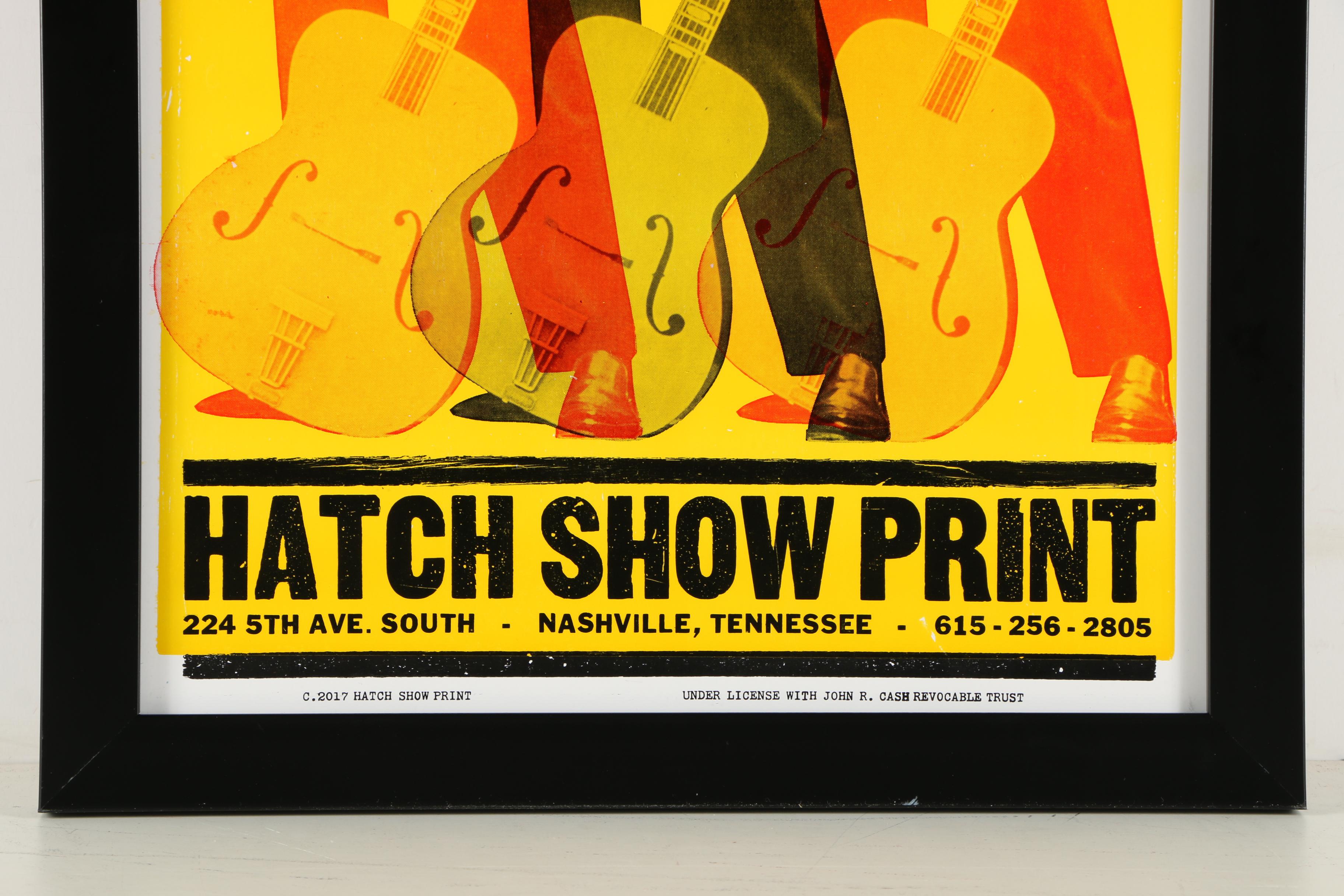Hatch Show Print Posters Featuring Johnny Cash and Patsy Cline