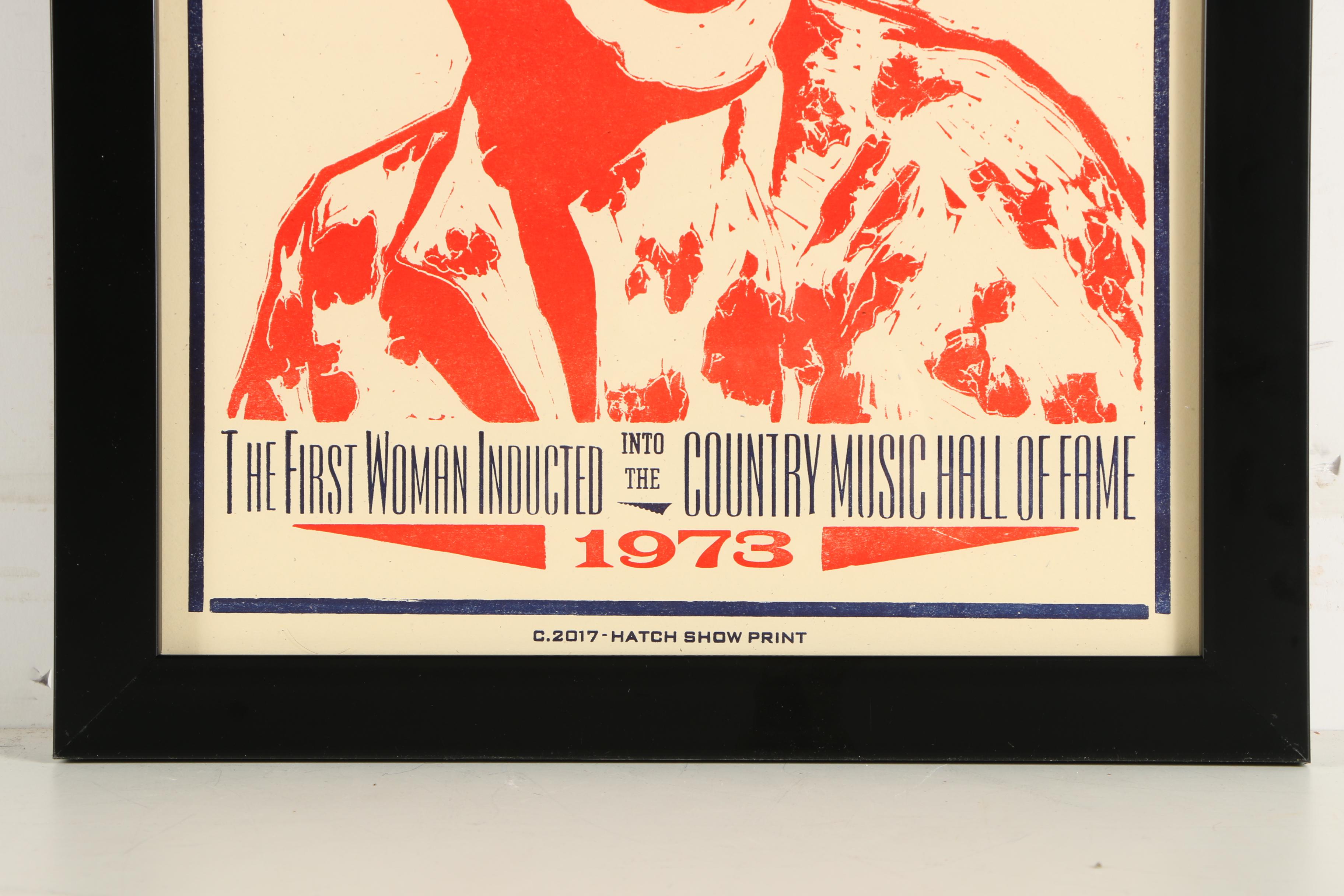 Hatch Show Print Posters Featuring Johnny Cash and Patsy Cline