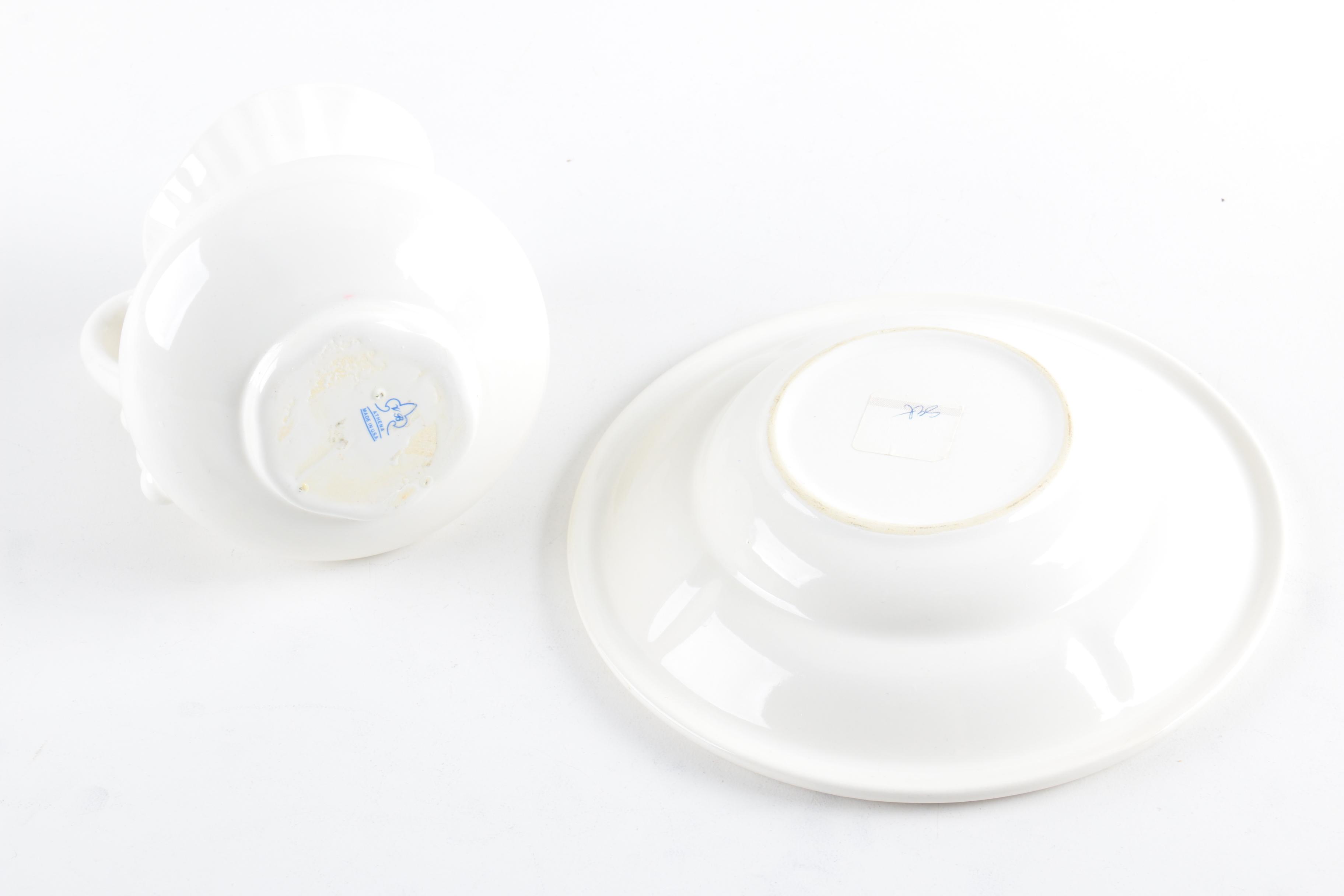 Tableware Including Delft and Alfred Meakin