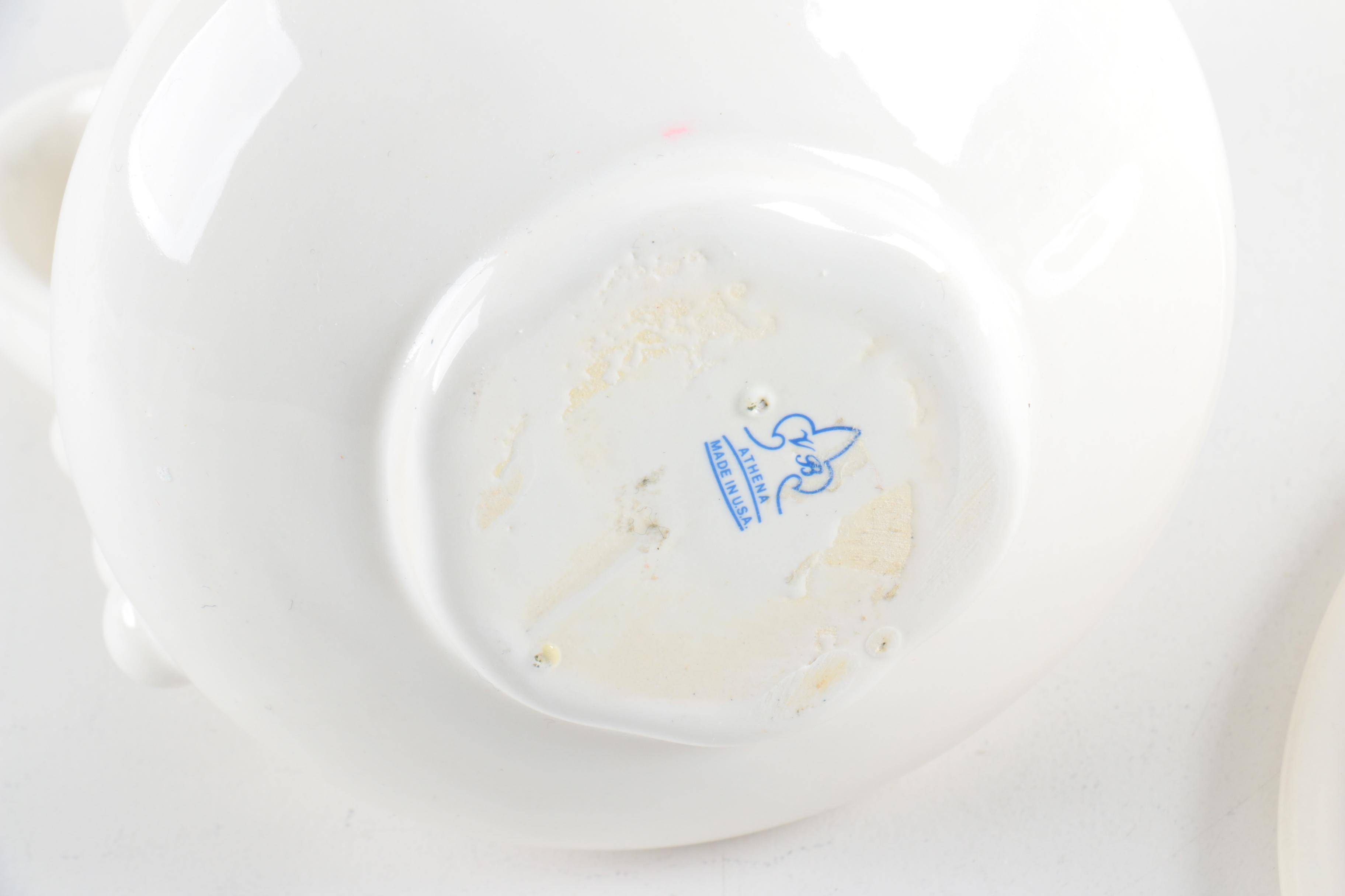 Tableware Including Delft and Alfred Meakin