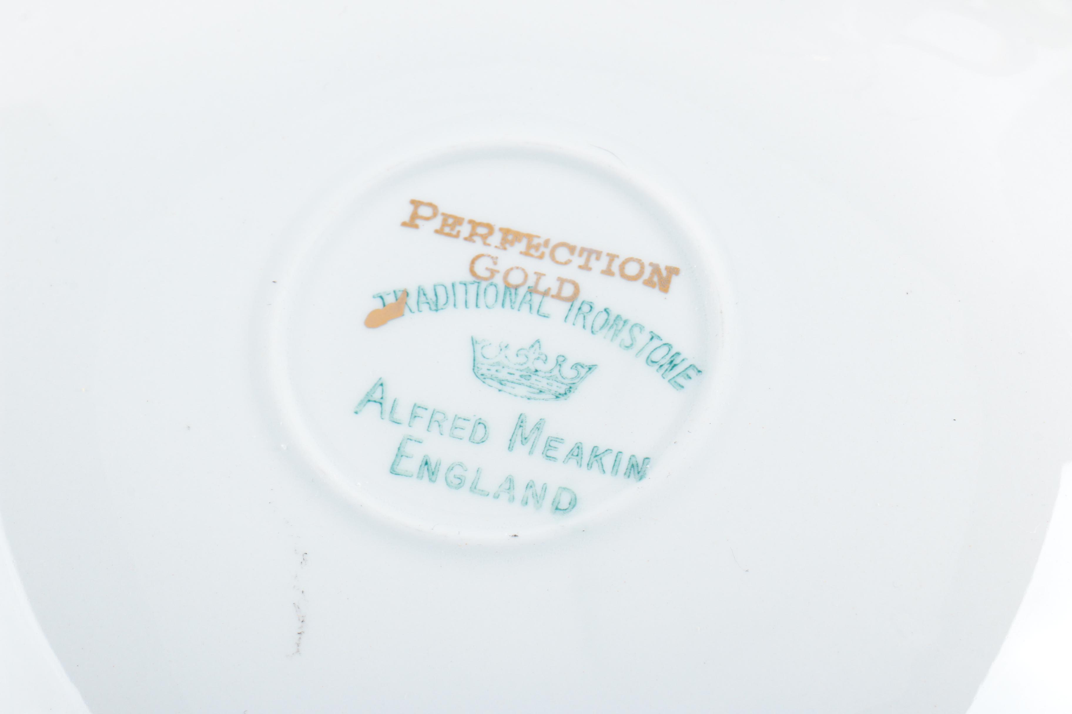 Tableware Including Delft and Alfred Meakin