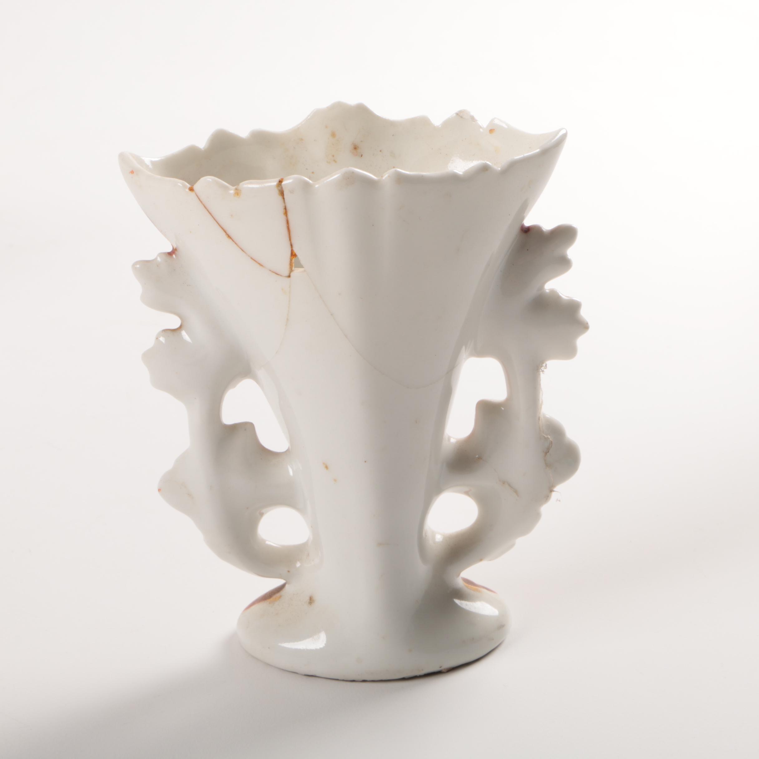 Antique Vases Featuring Christian Fischer Pirkenhammer Bohemia