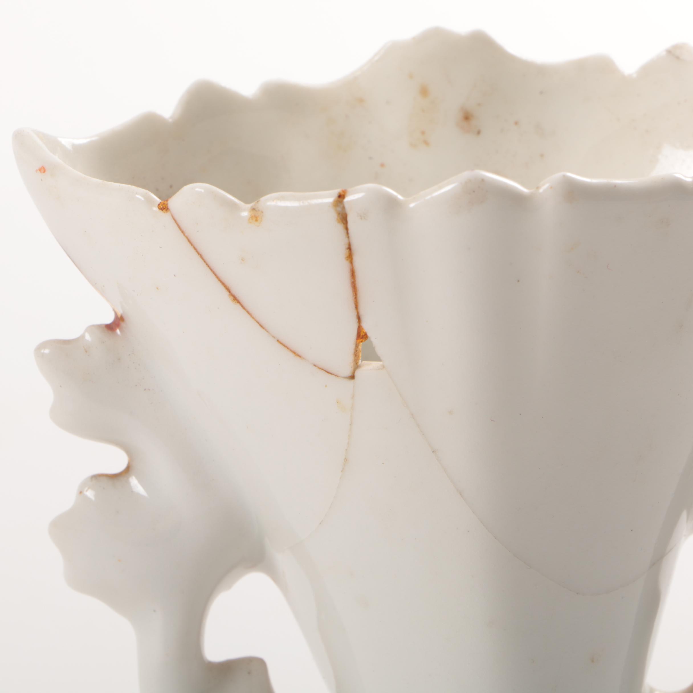 Antique Vases Featuring Christian Fischer Pirkenhammer Bohemia