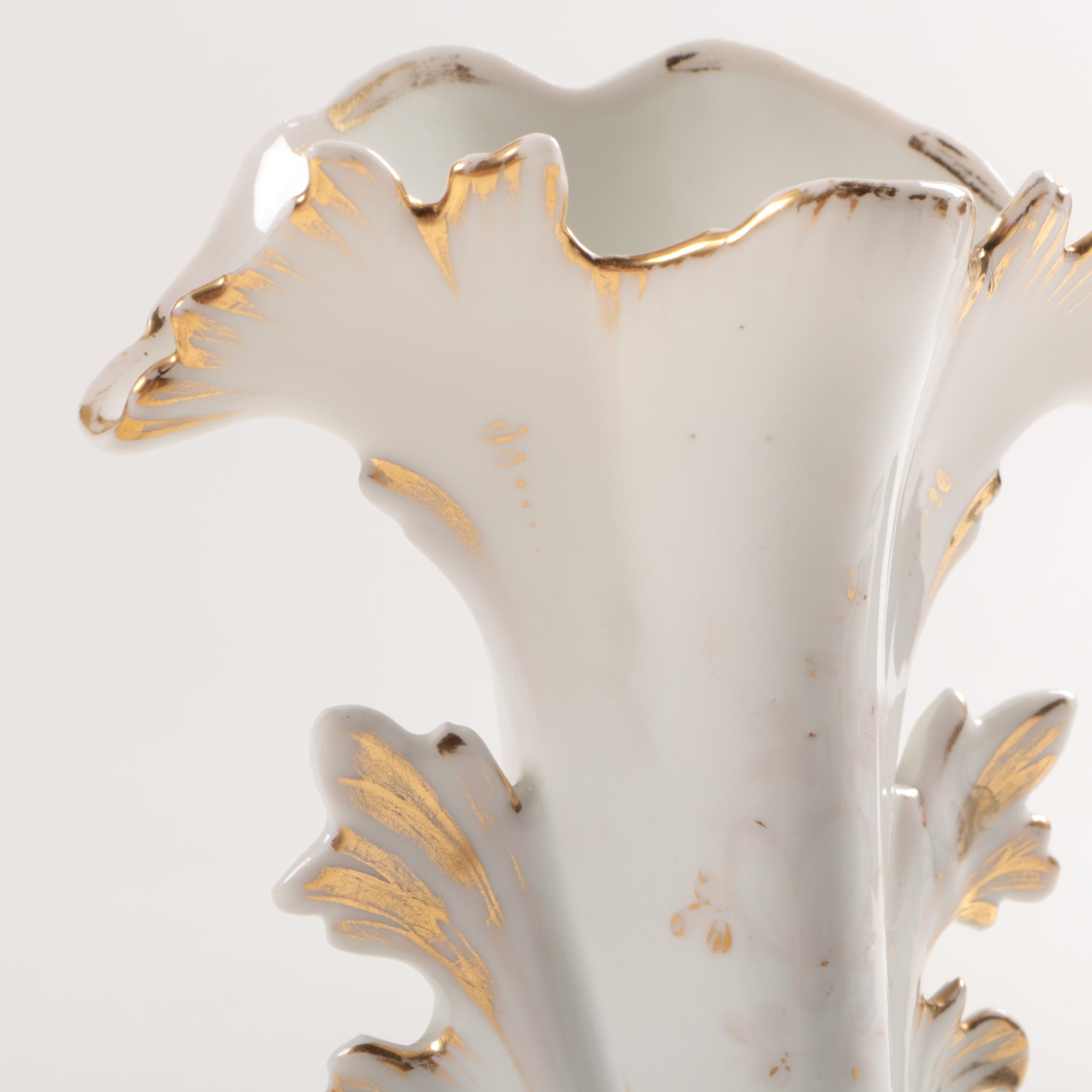 Antique Vases Featuring Christian Fischer Pirkenhammer Bohemia