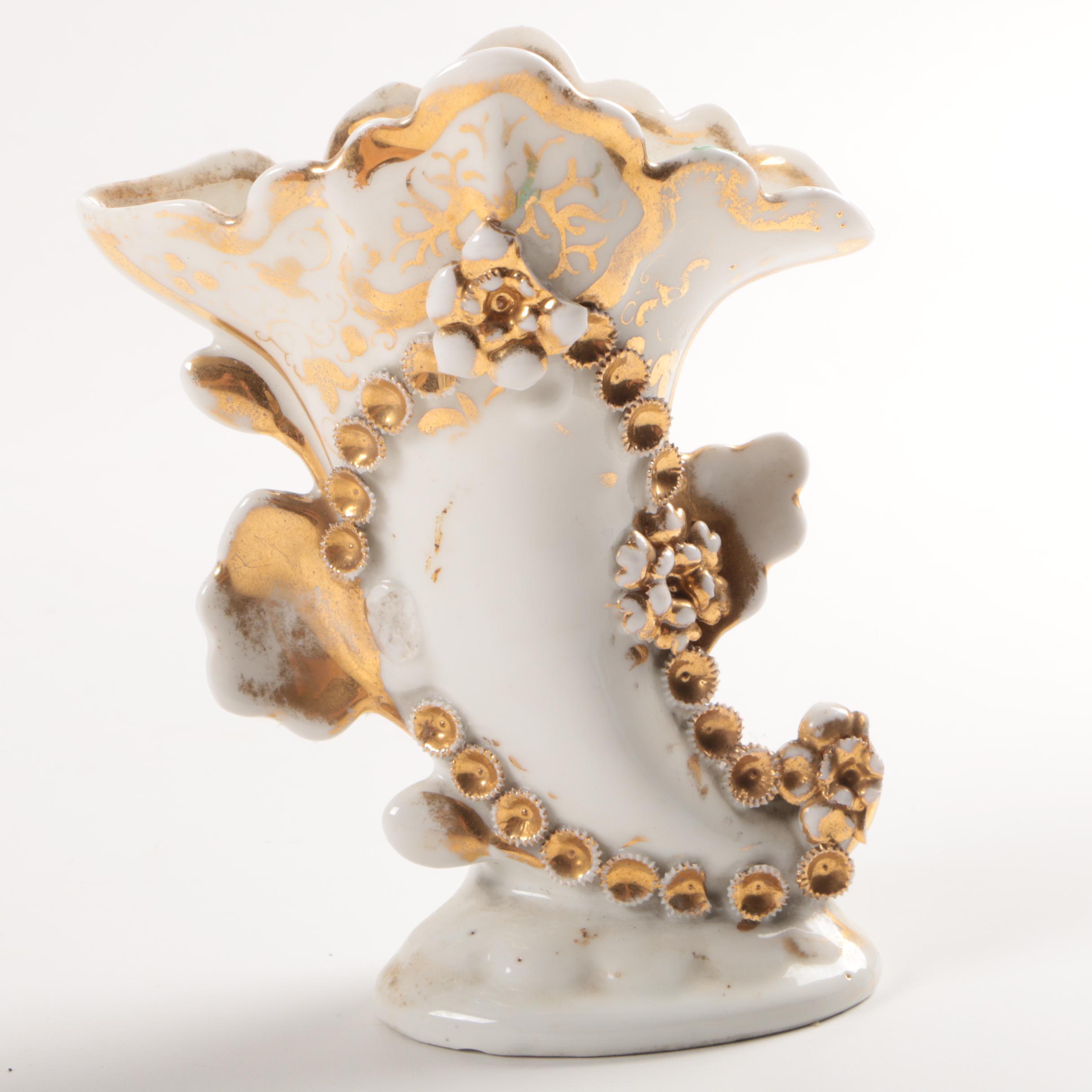 Antique Vases Featuring Christian Fischer Pirkenhammer Bohemia