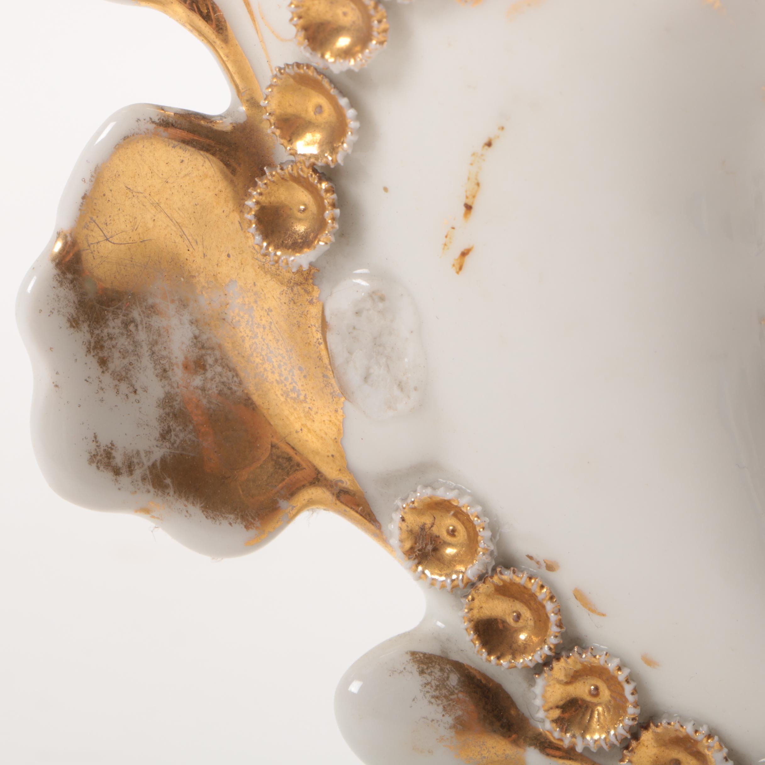 Antique Vases Featuring Christian Fischer Pirkenhammer Bohemia