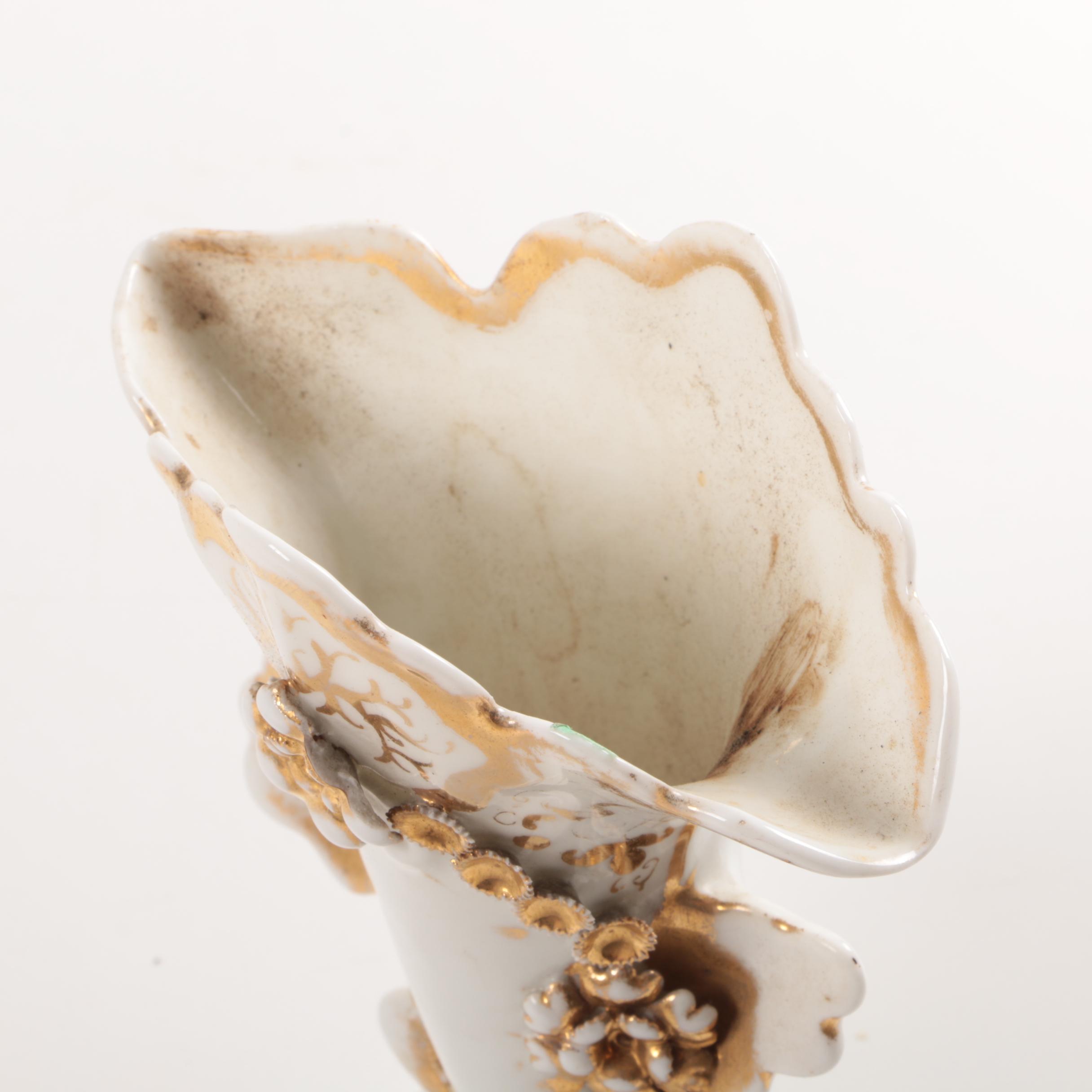 Antique Vases Featuring Christian Fischer Pirkenhammer Bohemia