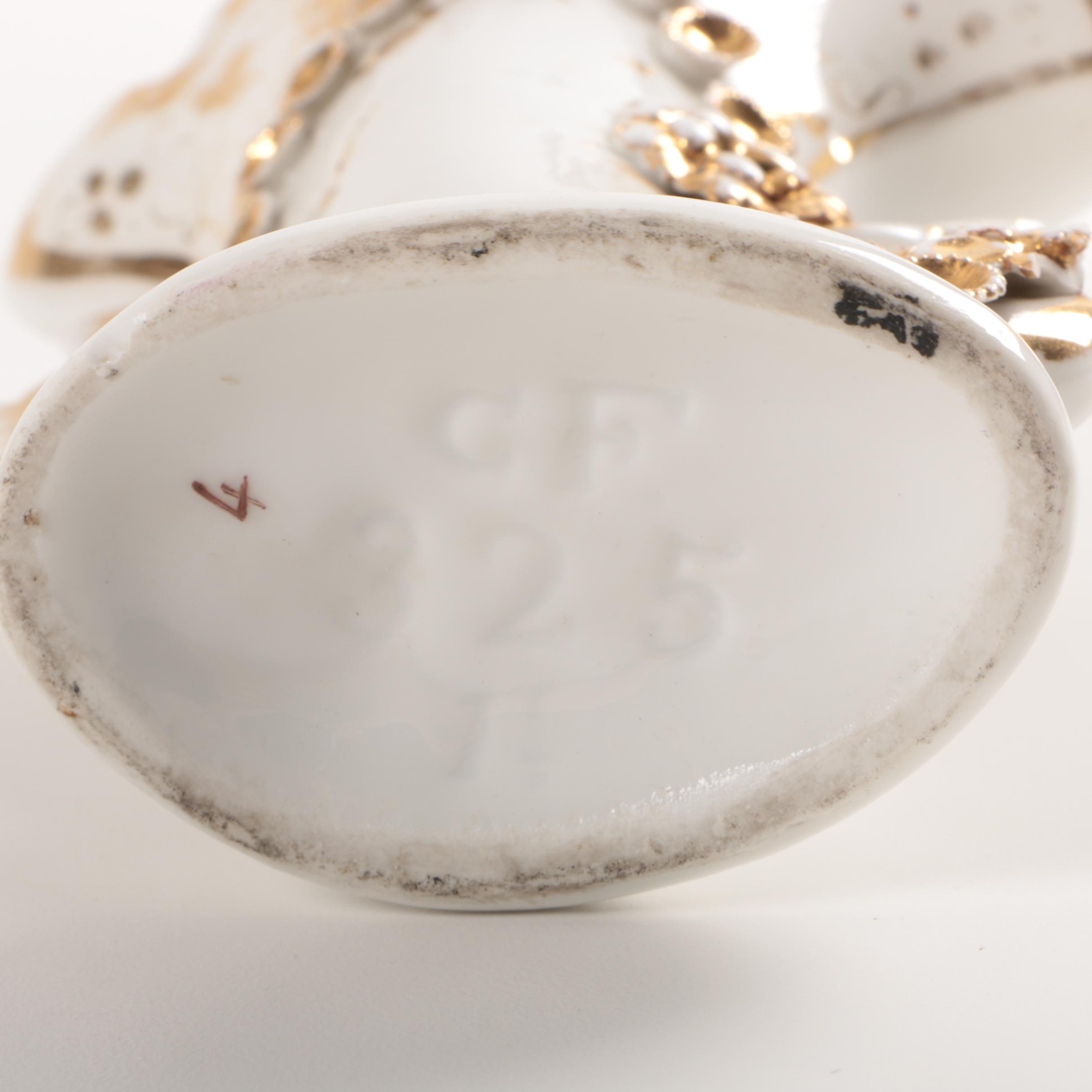 Antique Vases Featuring Christian Fischer Pirkenhammer Bohemia