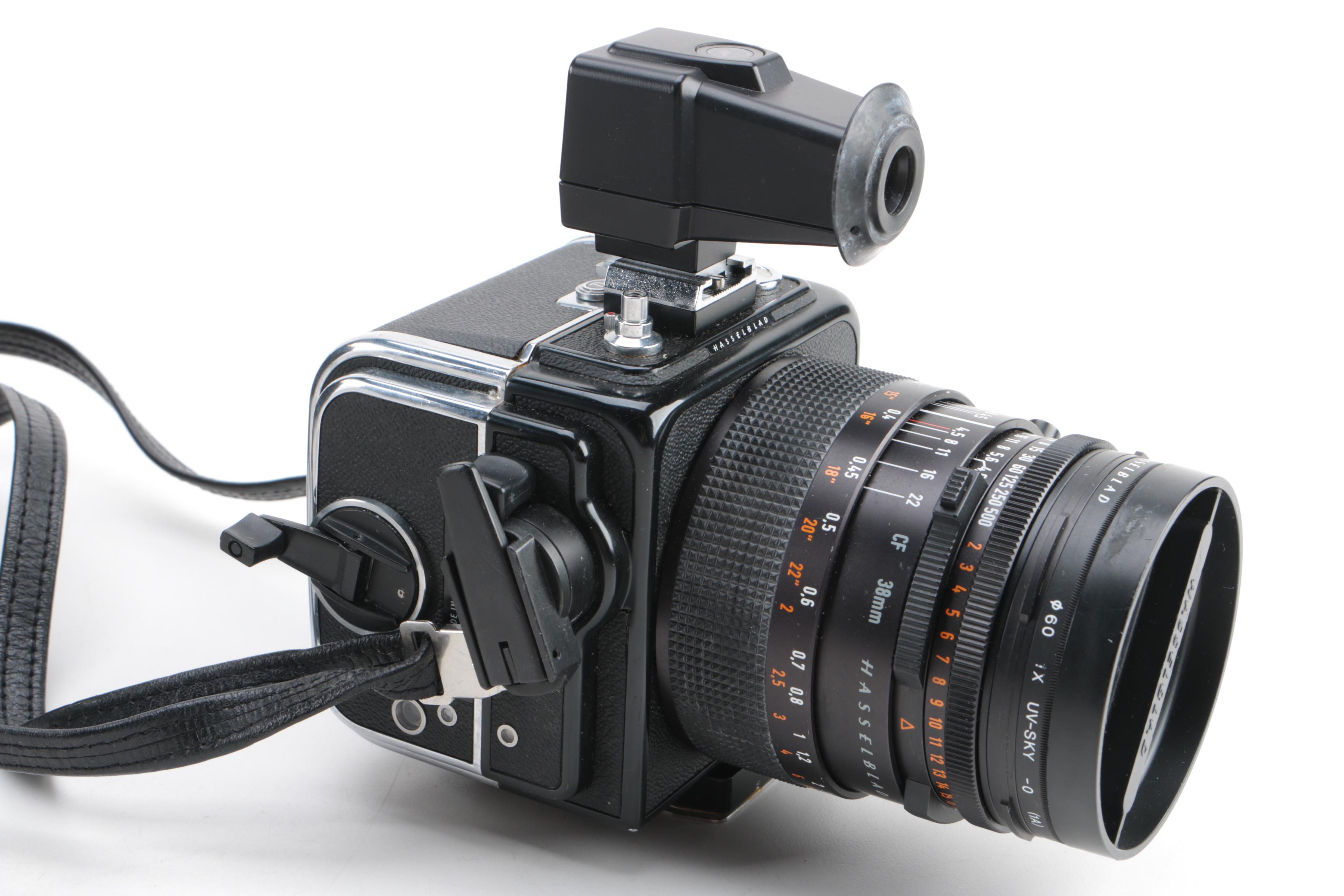 Vintage Hasselblad SWC/M Camera with Bag and Accessories