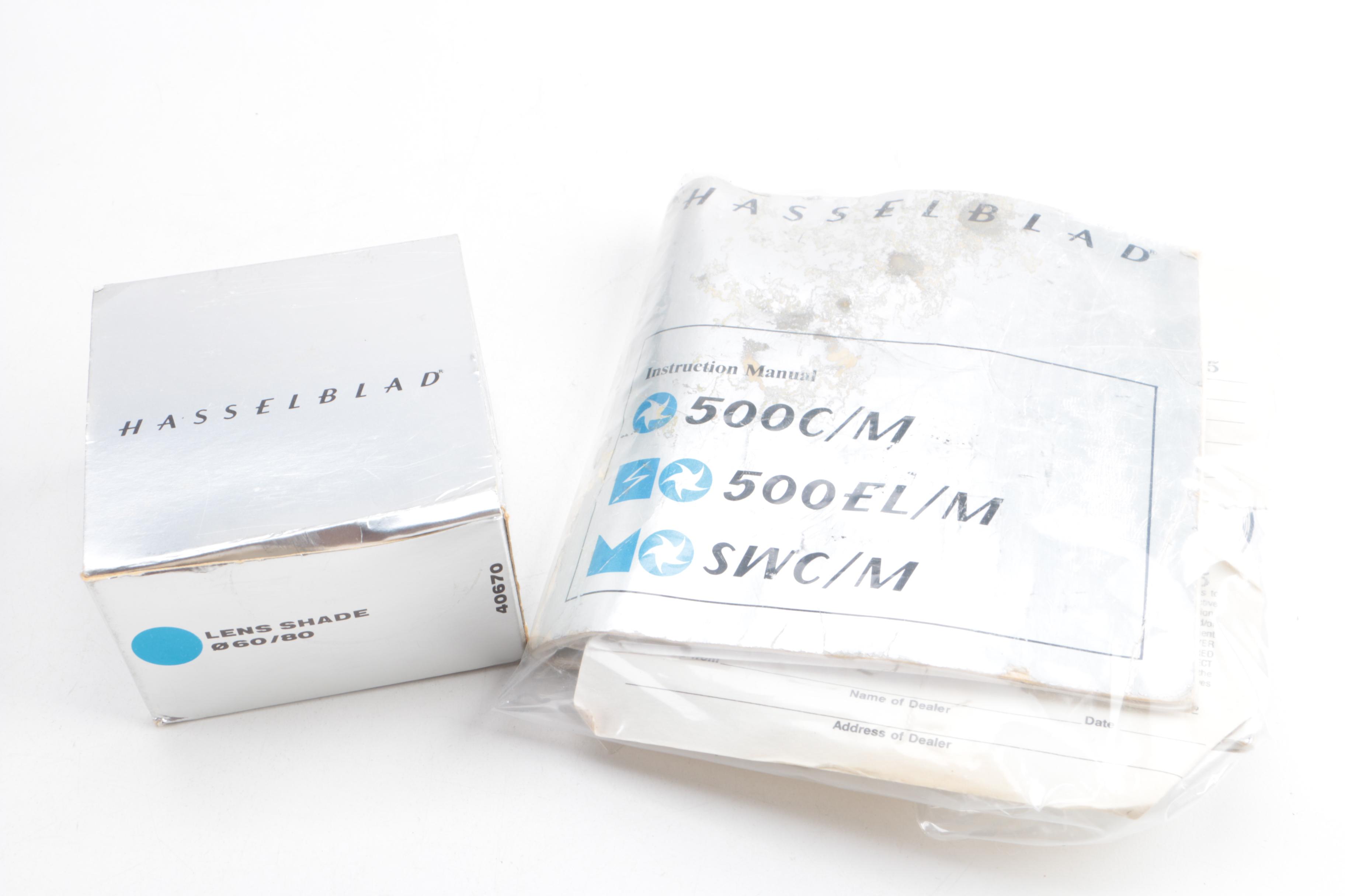 Vintage Hasselblad SWC/M Camera with Bag and Accessories