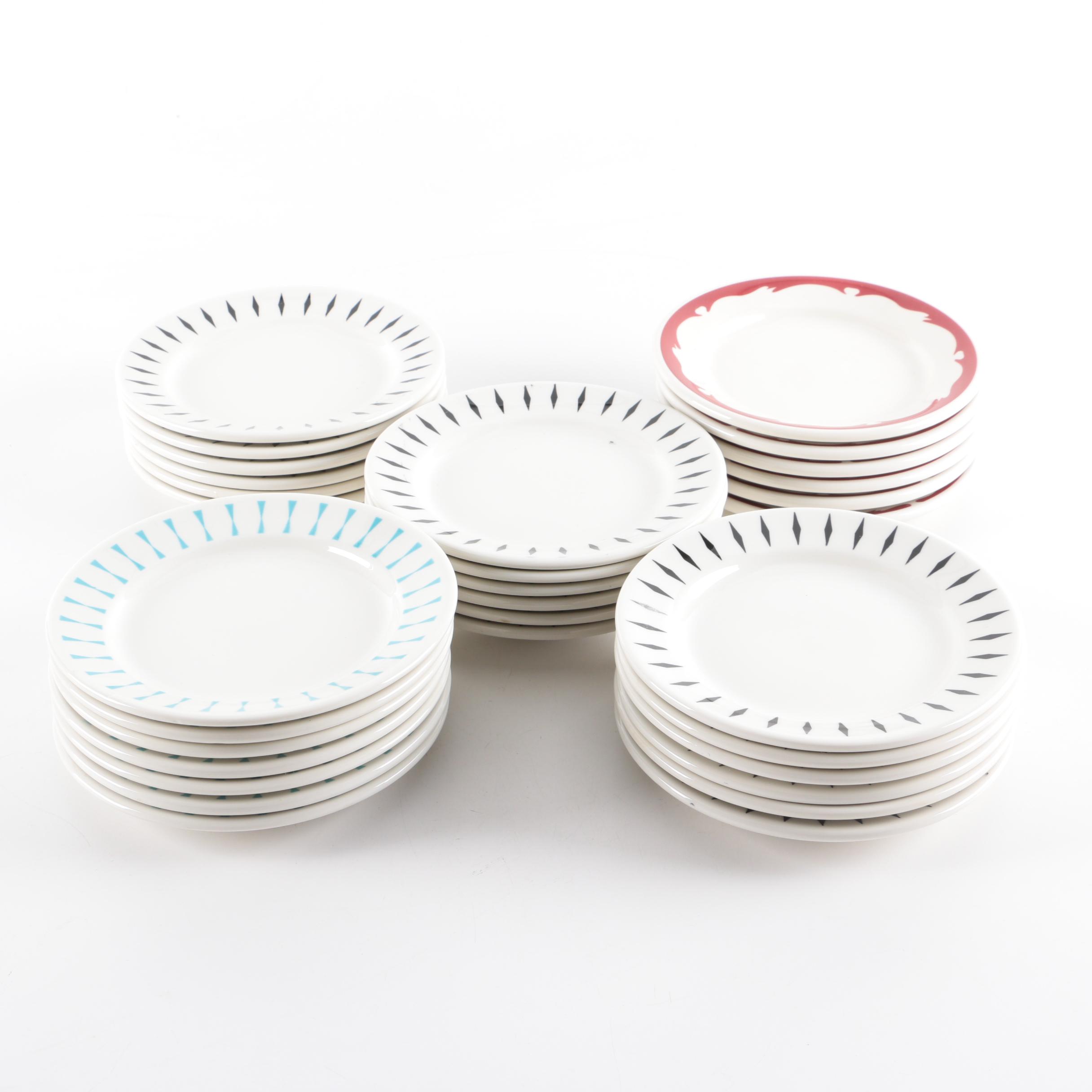 Homer Laughlin and Buffalo China Plates