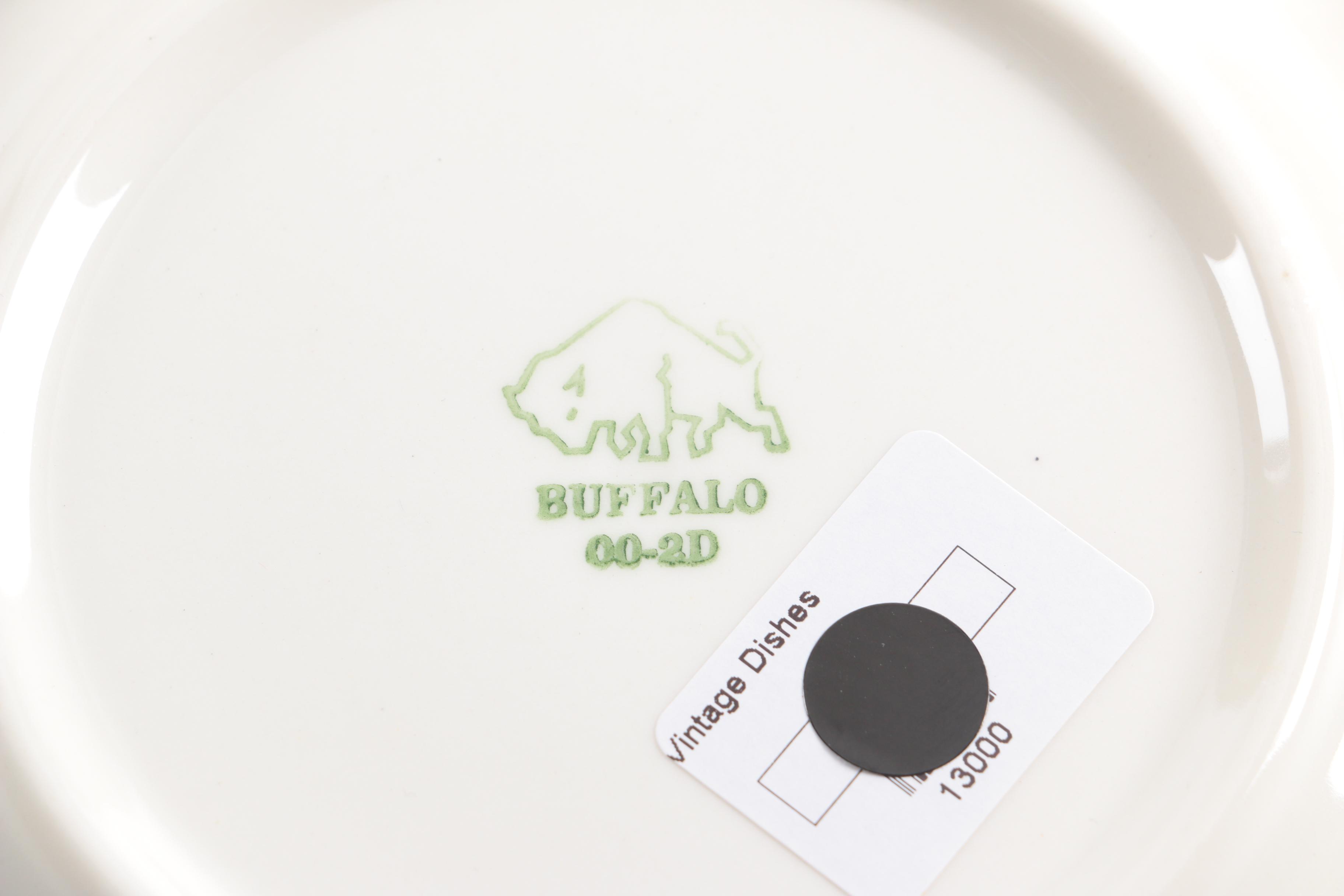 Homer Laughlin and Buffalo China Plates