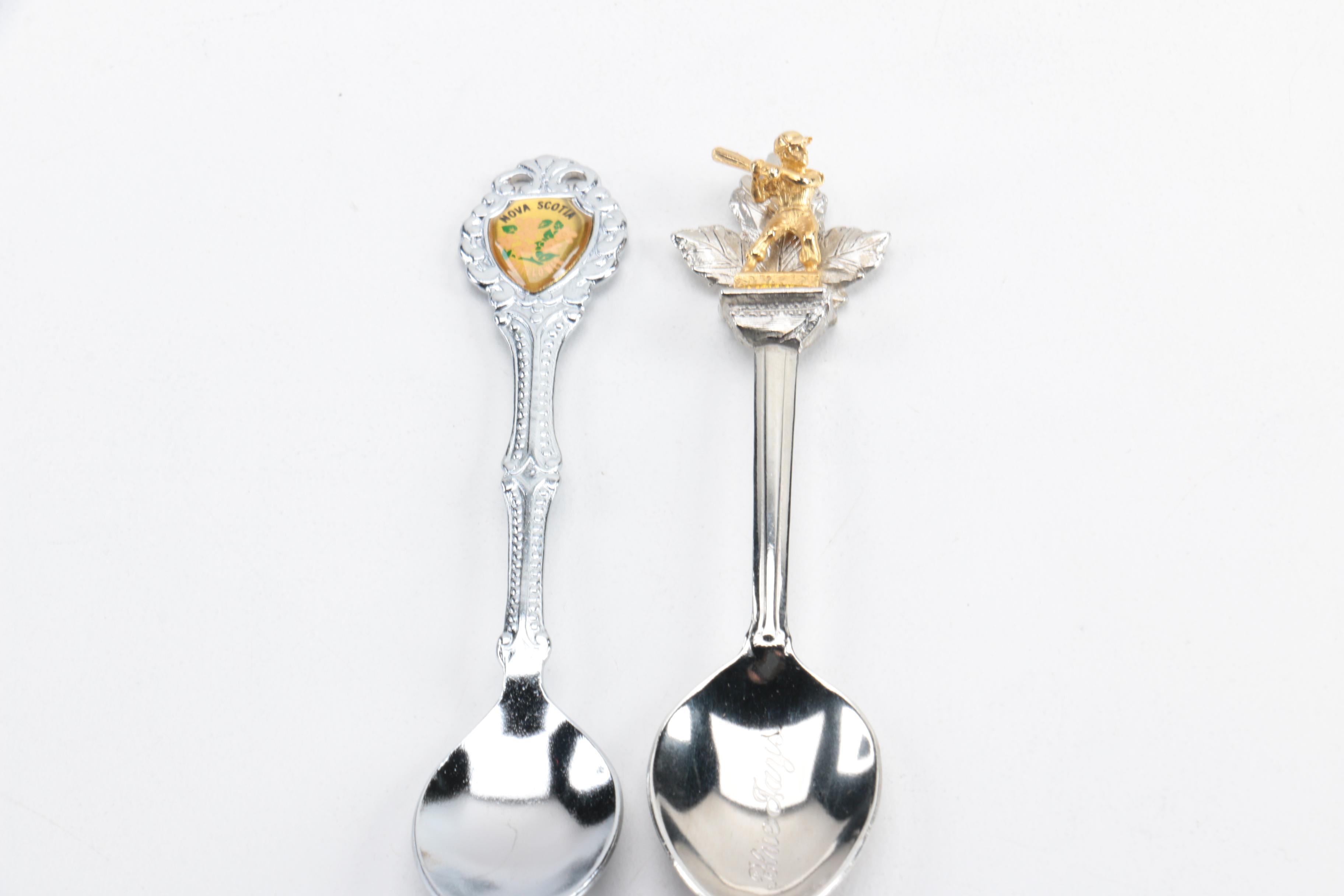 Canadian Souvenir Barware, Spoons and Tourism Decor