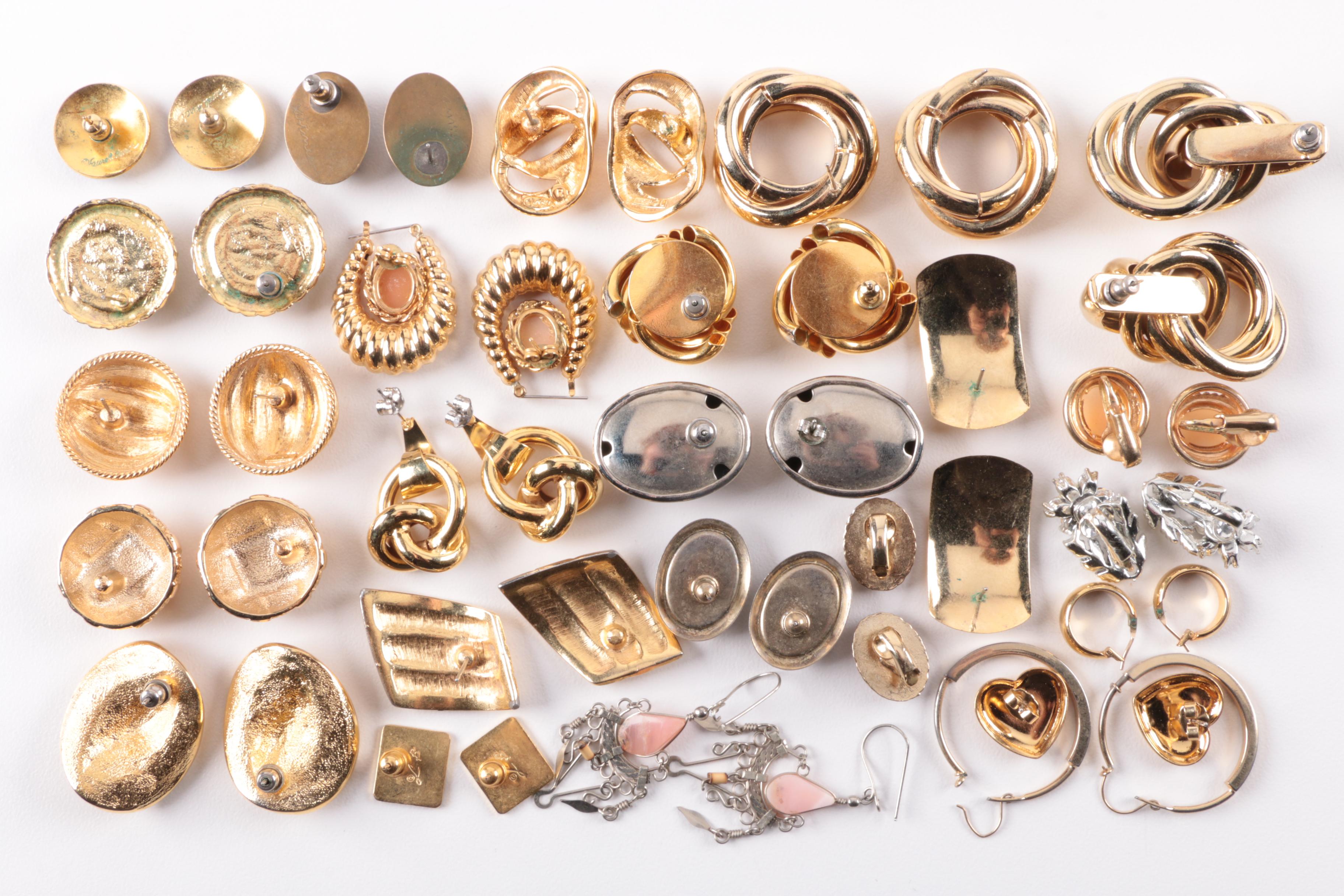 Assorted Costume Jewelry Including Laurel Burch and Napier