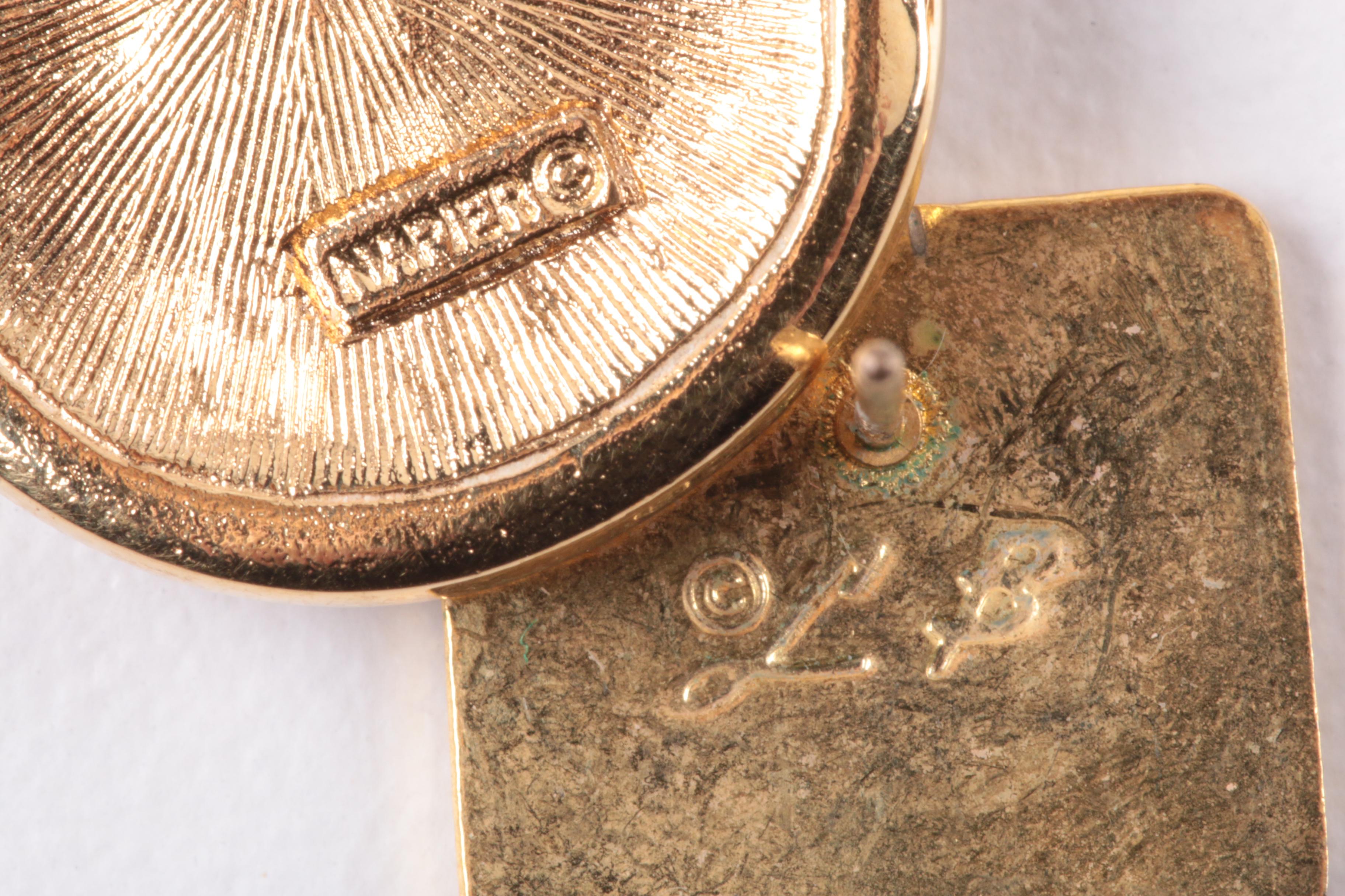 Assorted Costume Jewelry Including Laurel Burch and Napier