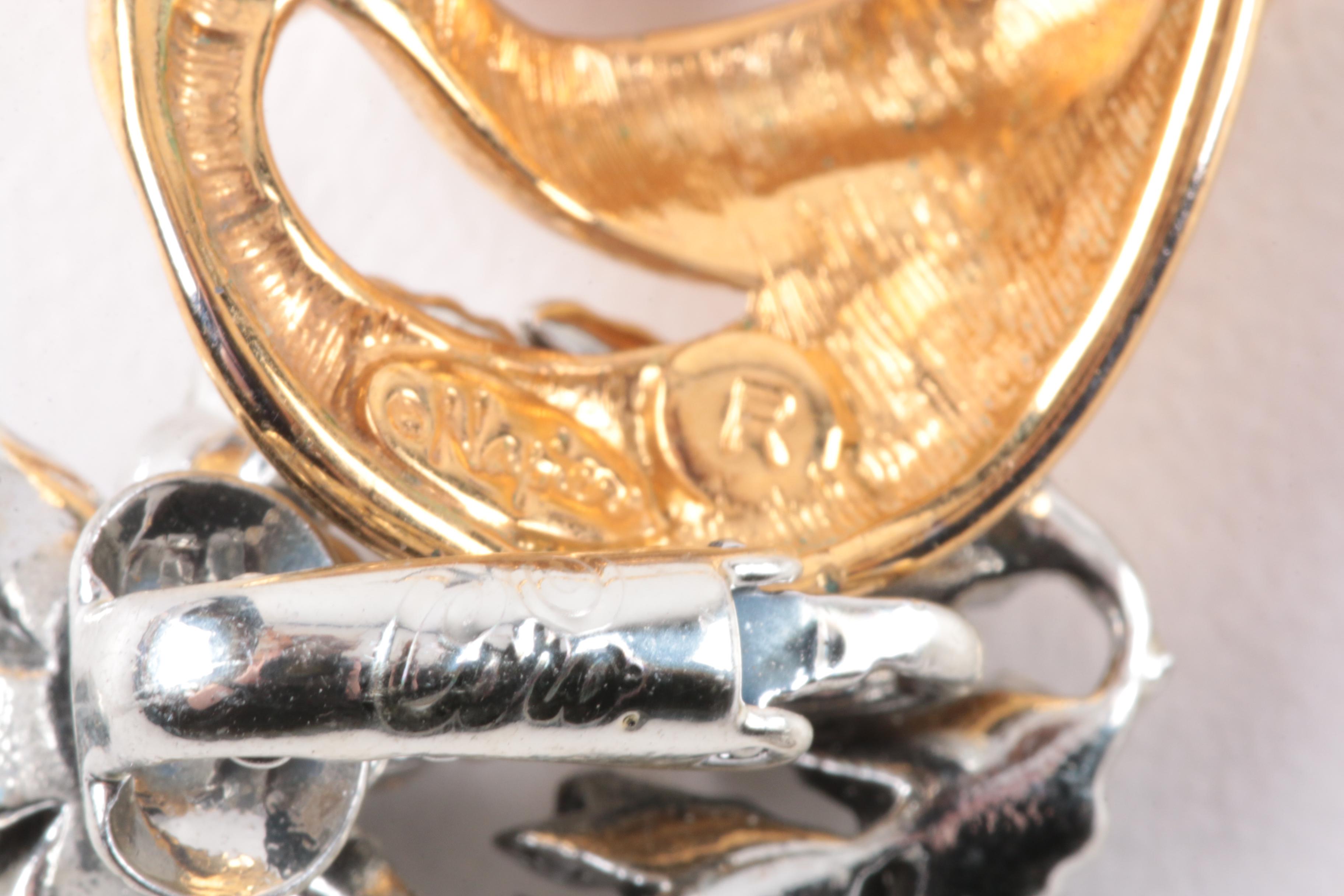 Assorted Costume Jewelry Including Laurel Burch and Napier