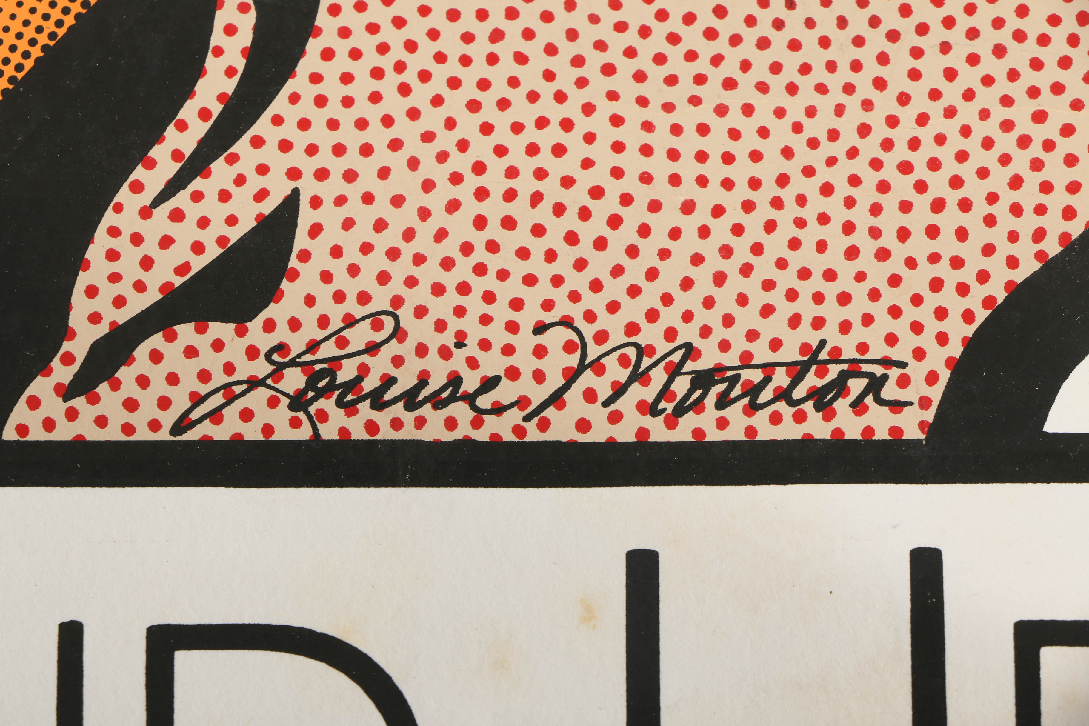 Limited Edition Serigraph Poster "1990 New Orleans Jazz and Heritage Festival"