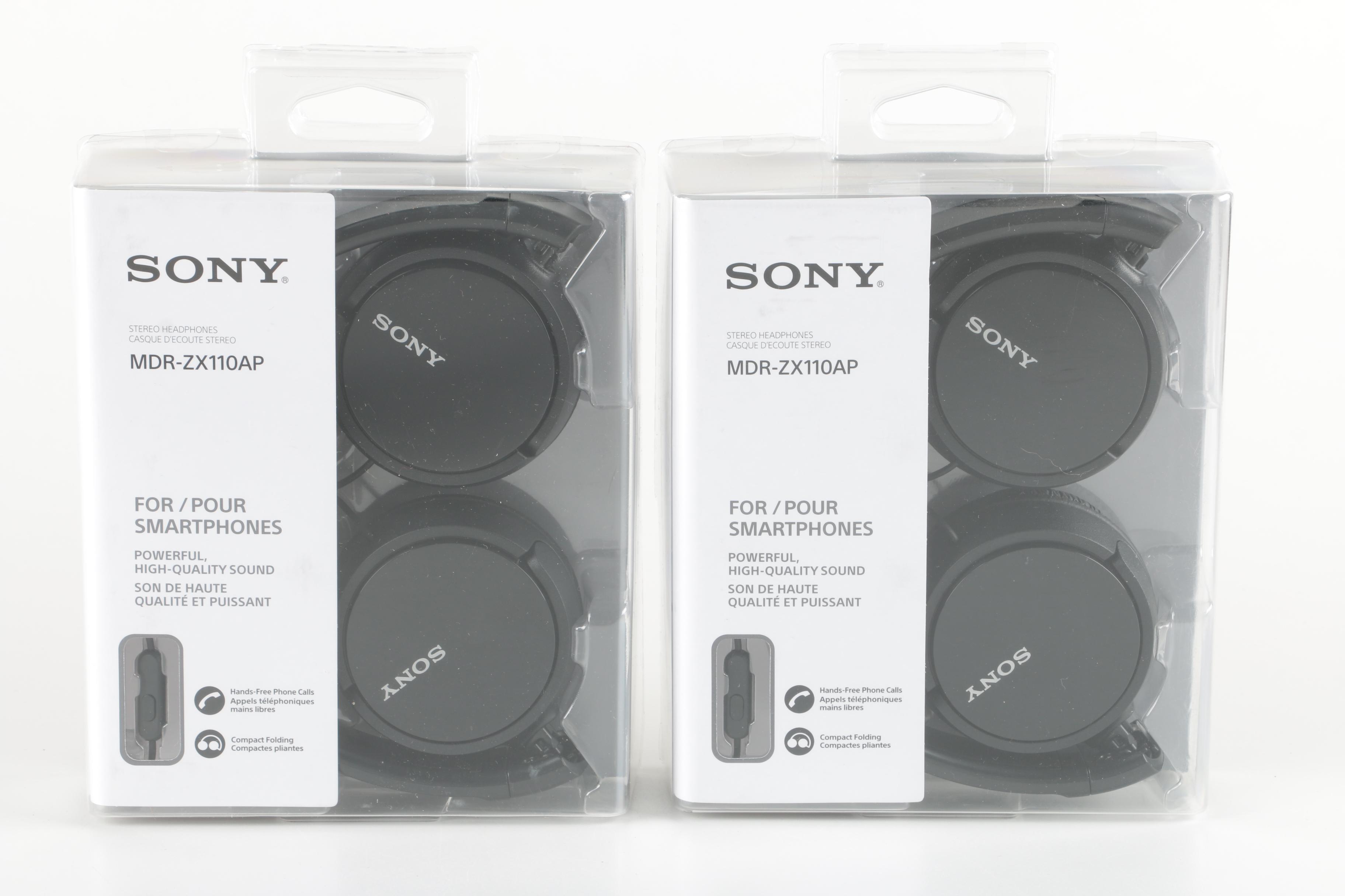 Sony MDR-ZX110AP Headphones