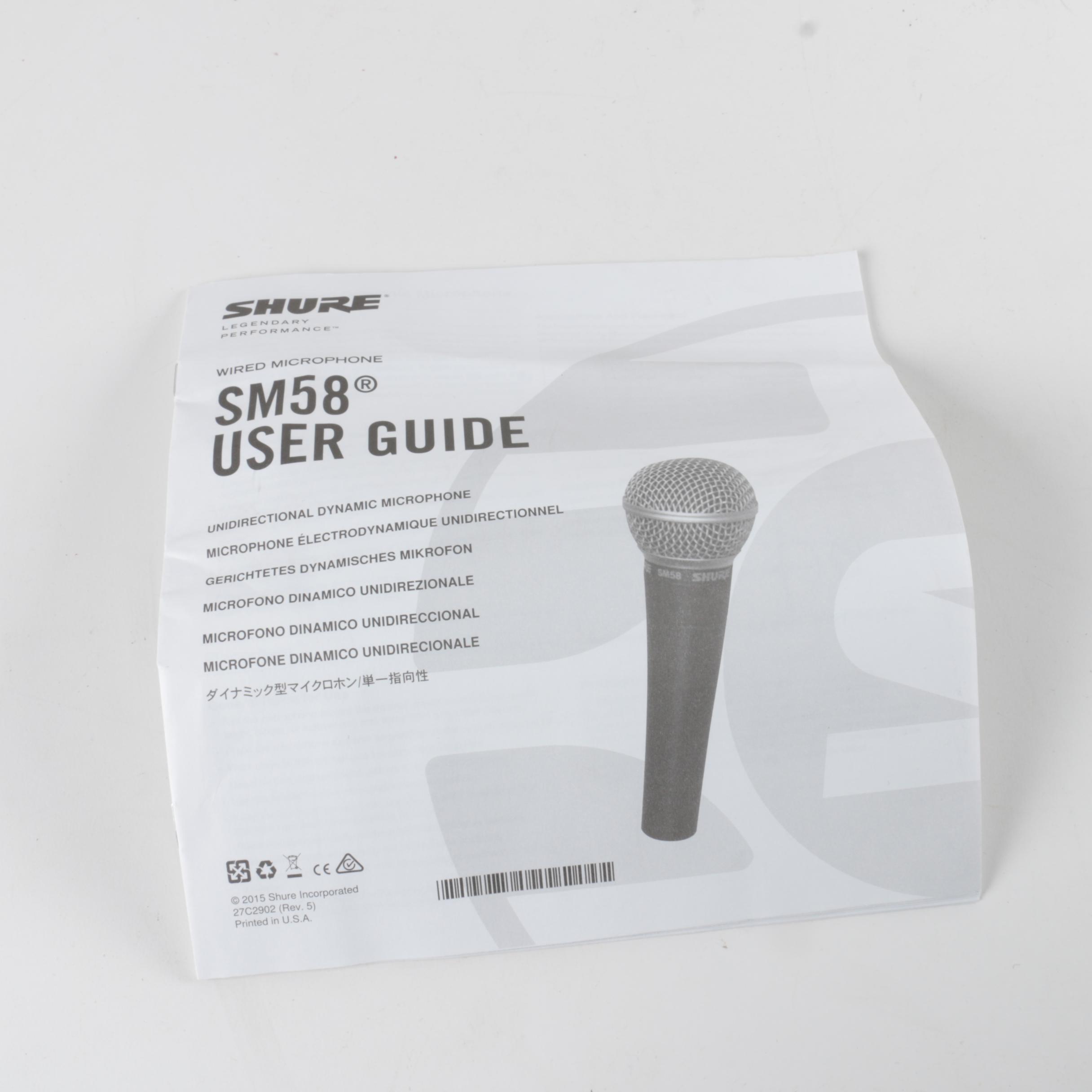 Shure SM58 Microphone