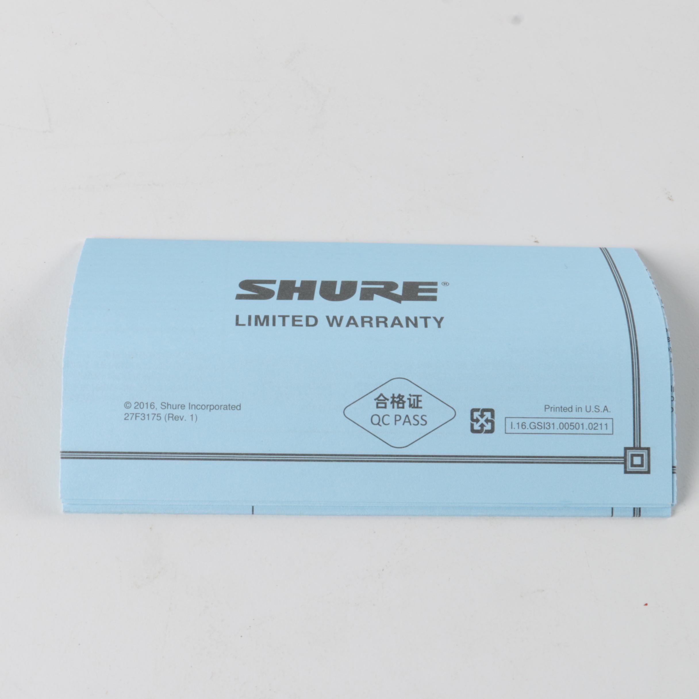 Shure SM58 Microphone