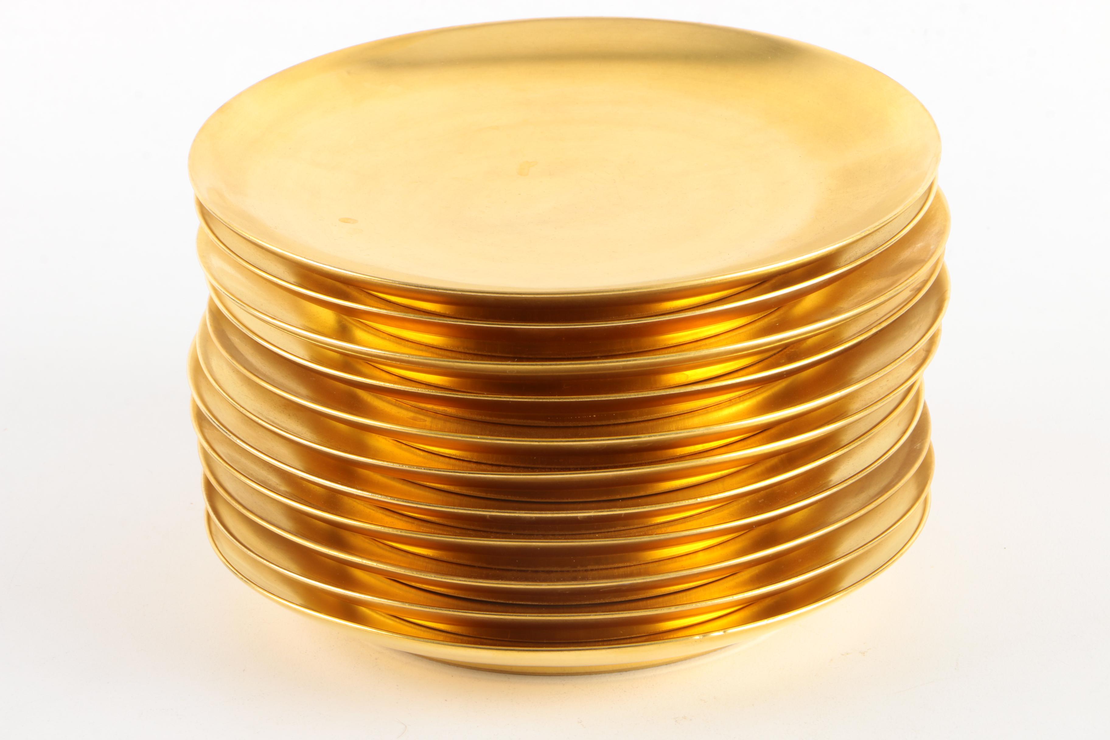 Haviland & Co. Limoges Gilt Ceramic Tableware