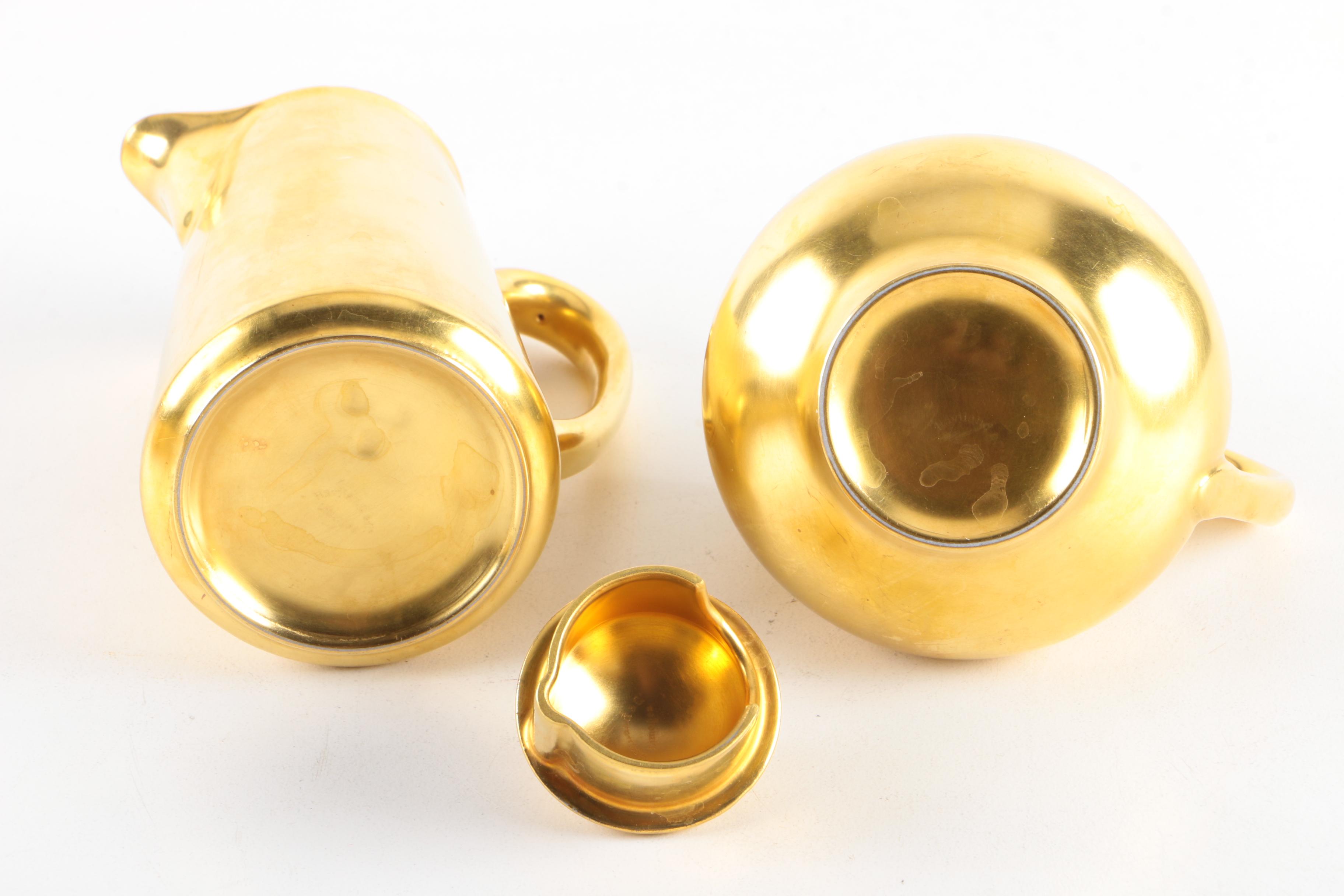 Haviland & Co. Limoges Gilt Ceramic Tableware