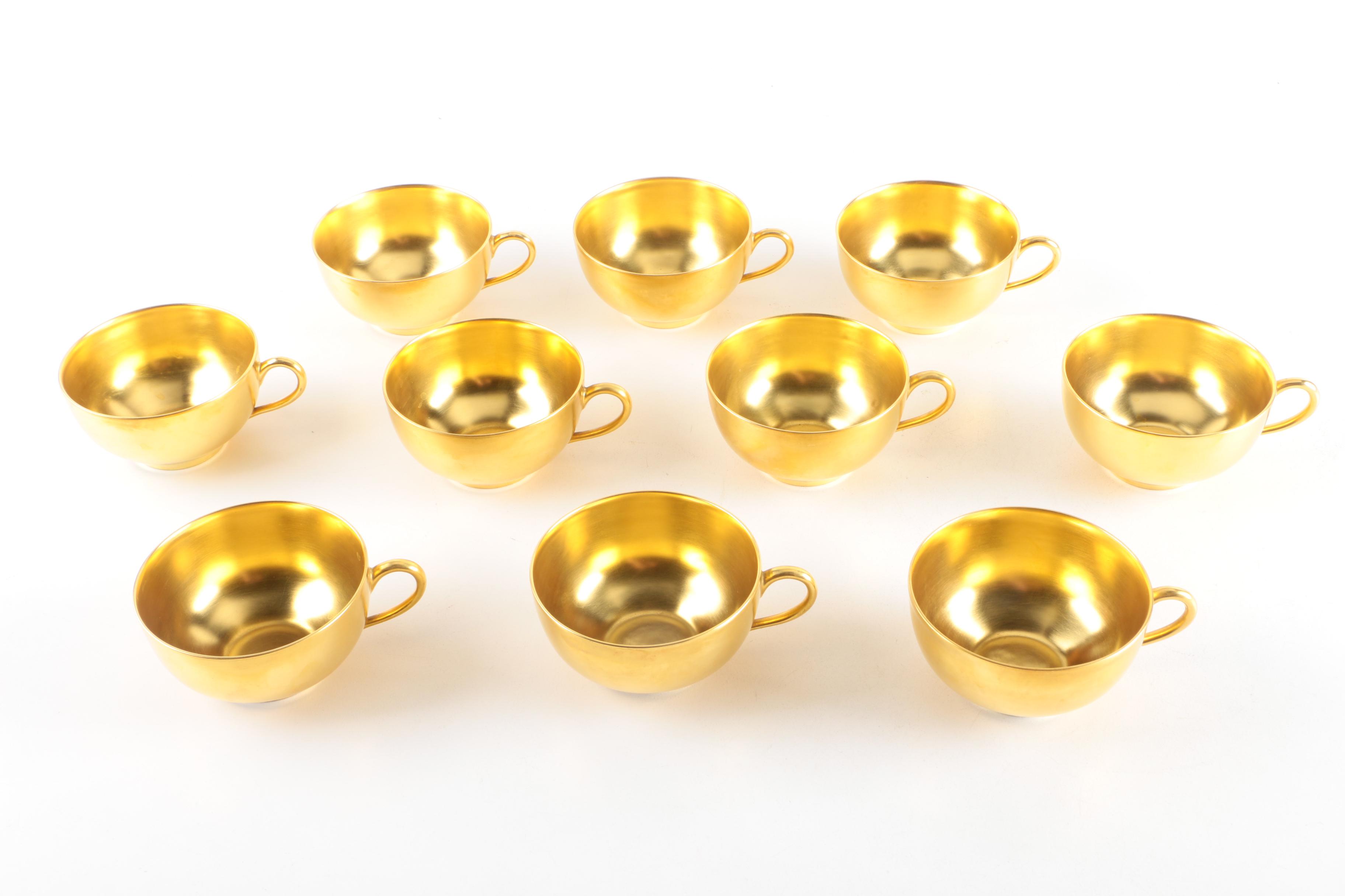 Haviland & Co. Limoges Gilt Ceramic Tableware