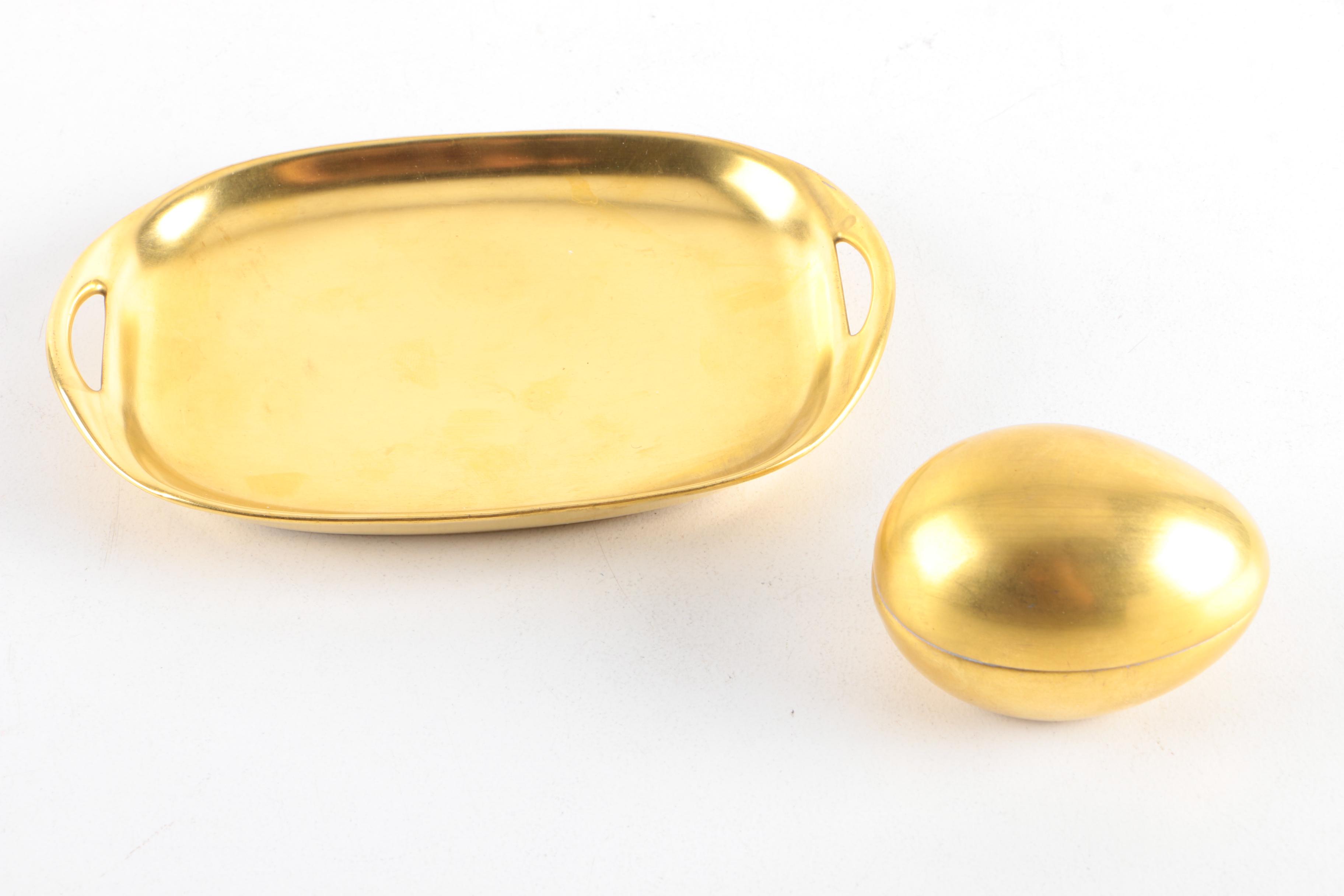 Haviland & Co. Limoges Gilt Ceramic Tableware