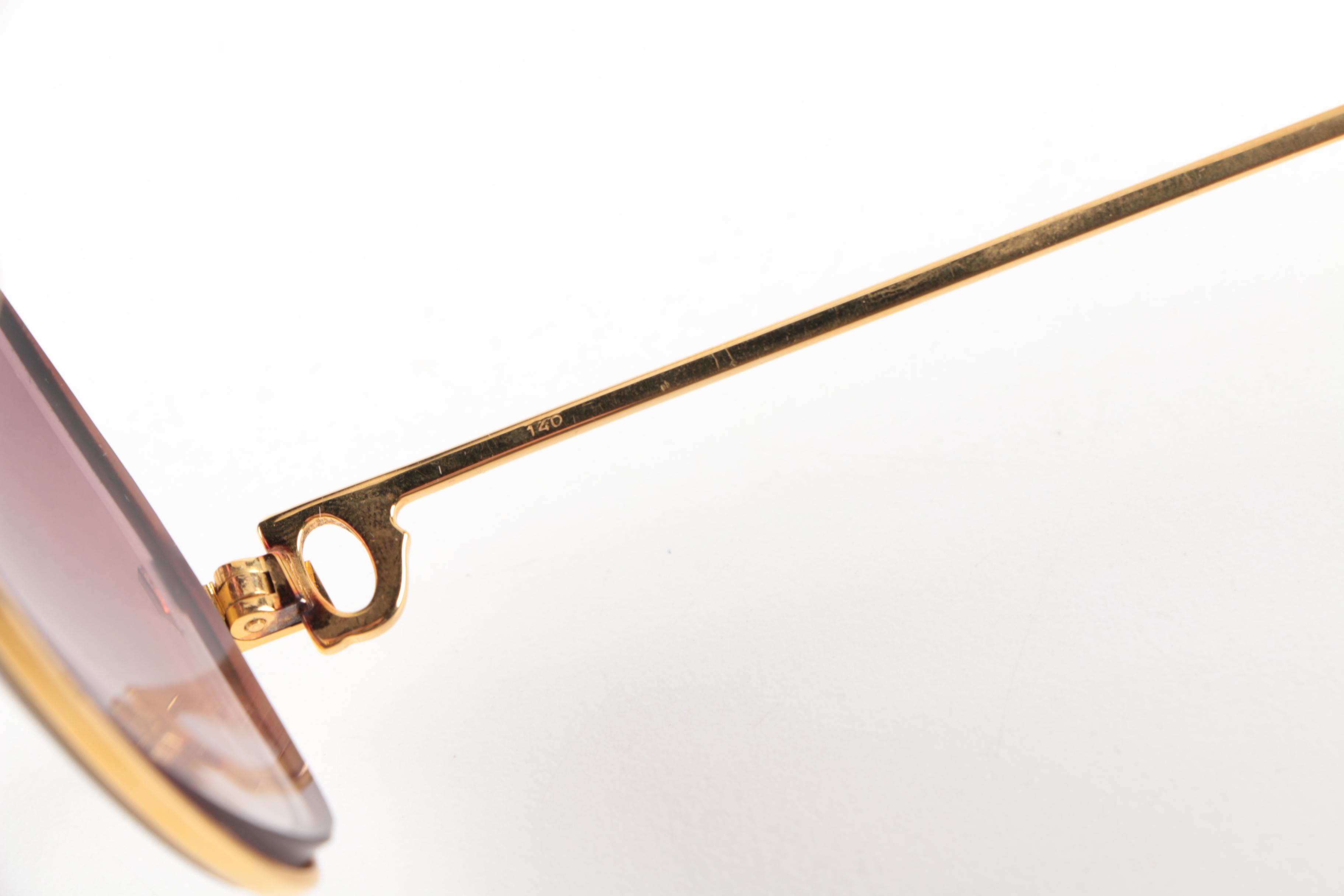 Cartier Prescription Aviator Sunglasses