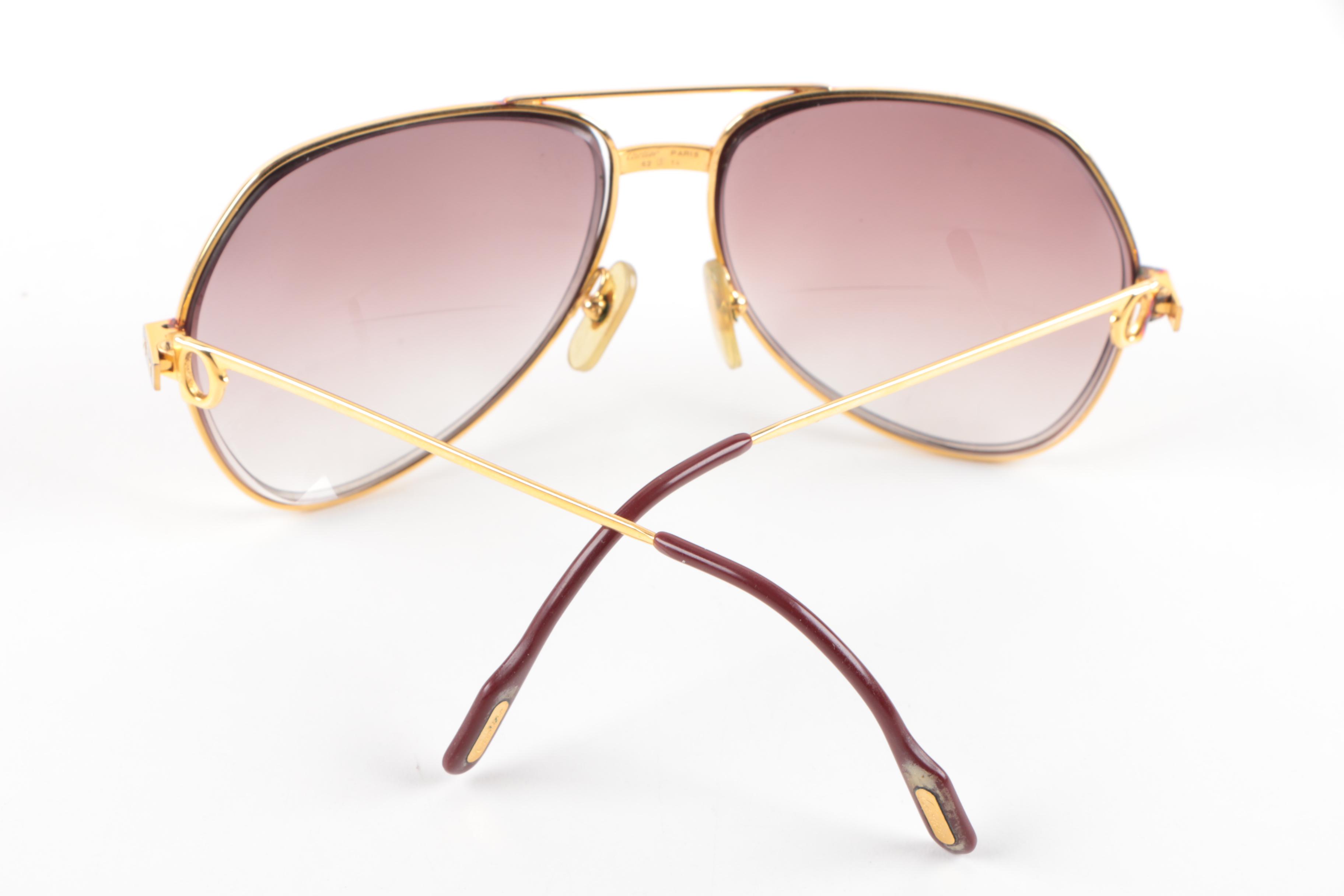 Cartier Prescription Aviator Sunglasses
