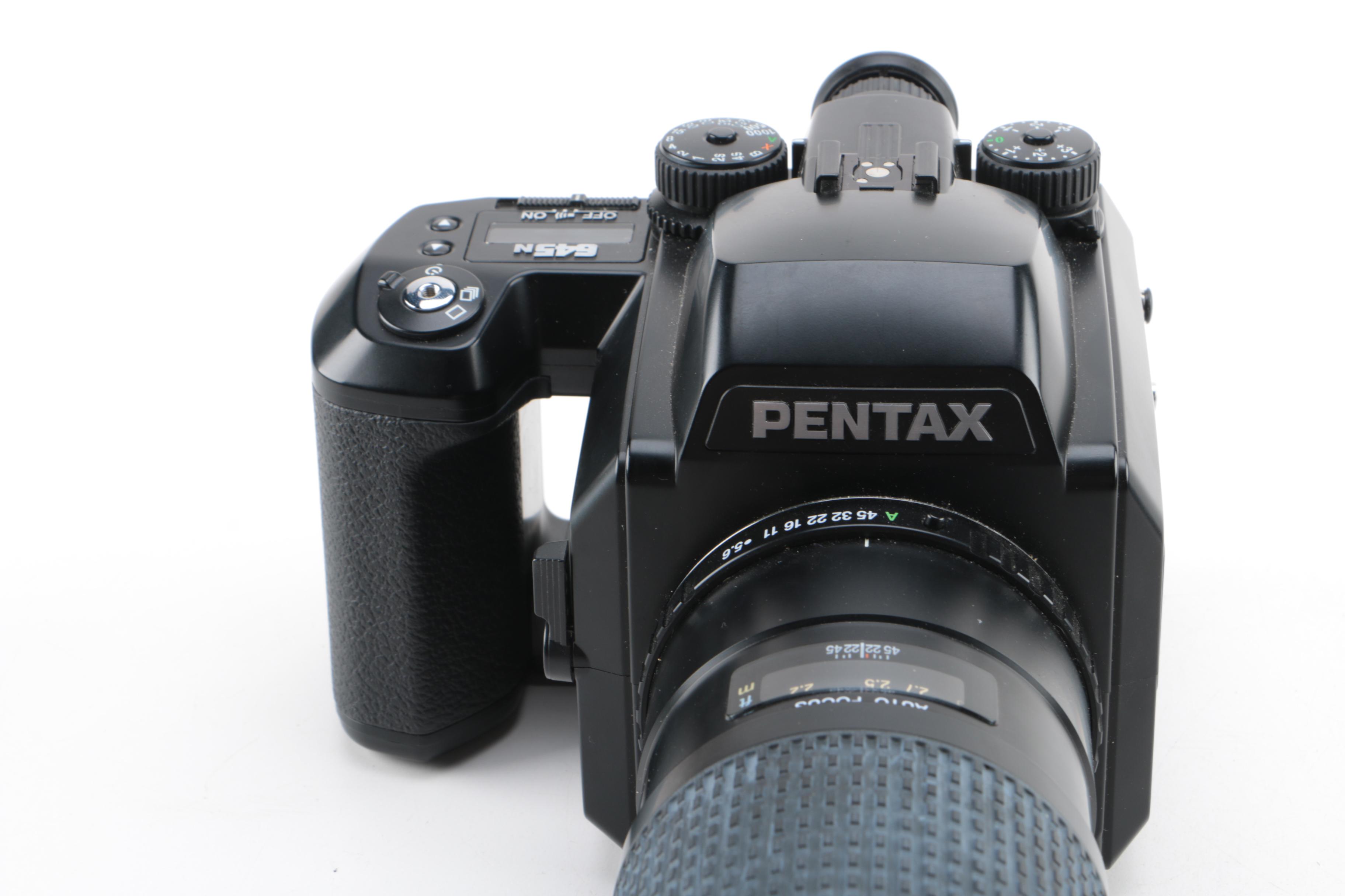 Pentax "645N" Medium Format Still Camera with Accessories