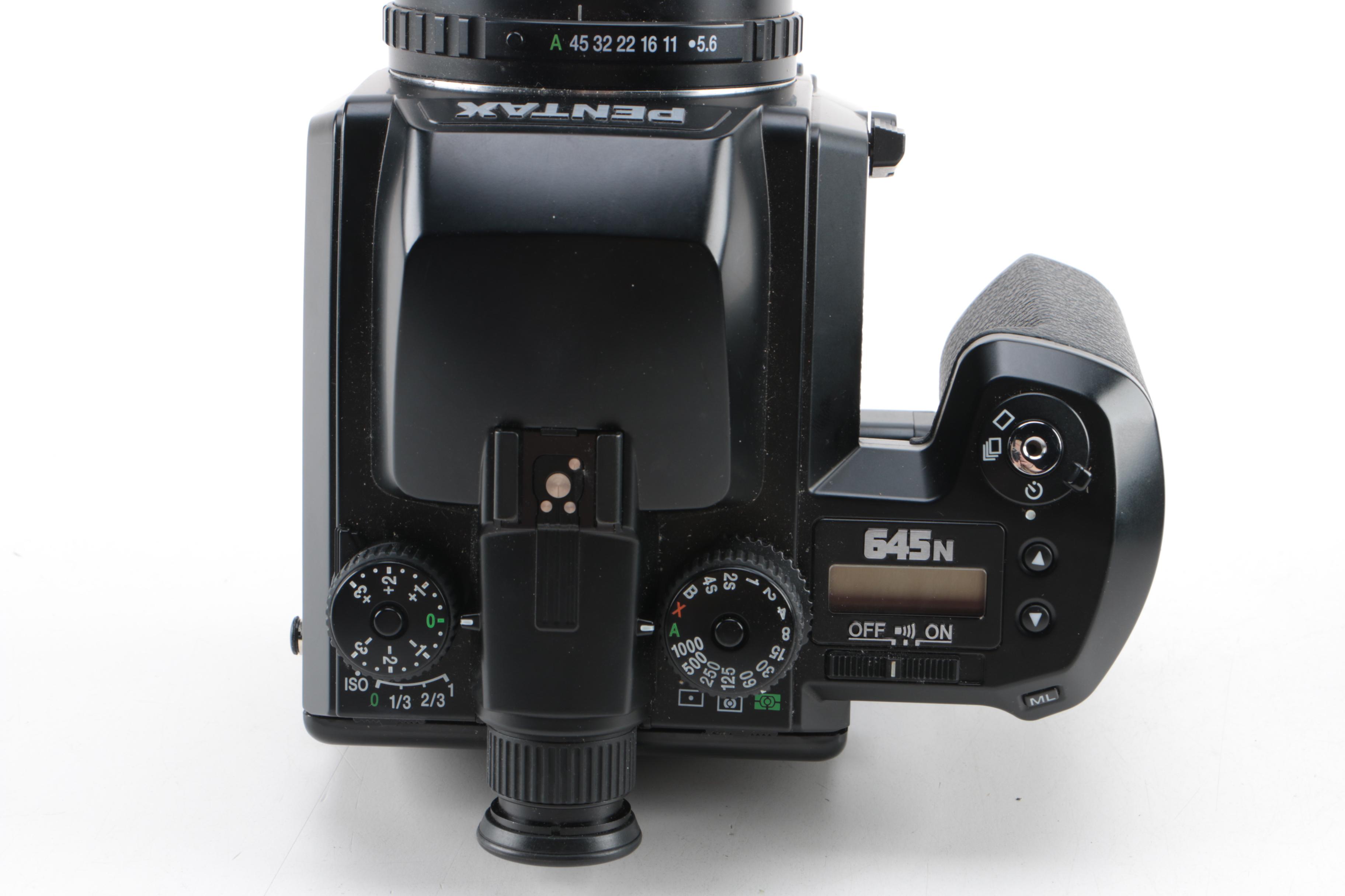 Pentax "645N" Medium Format Still Camera with Accessories