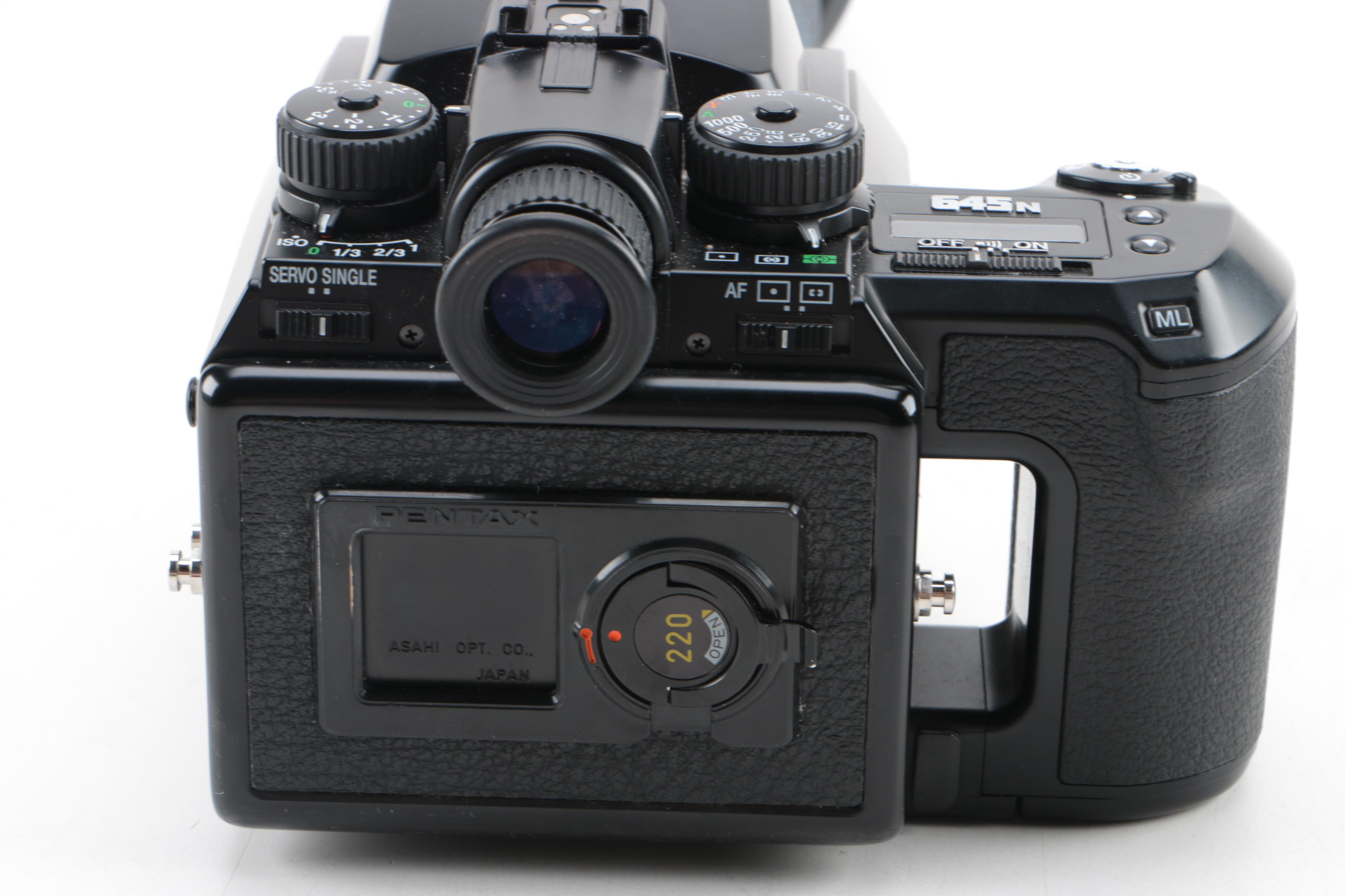 Pentax "645N" Medium Format Still Camera with Accessories