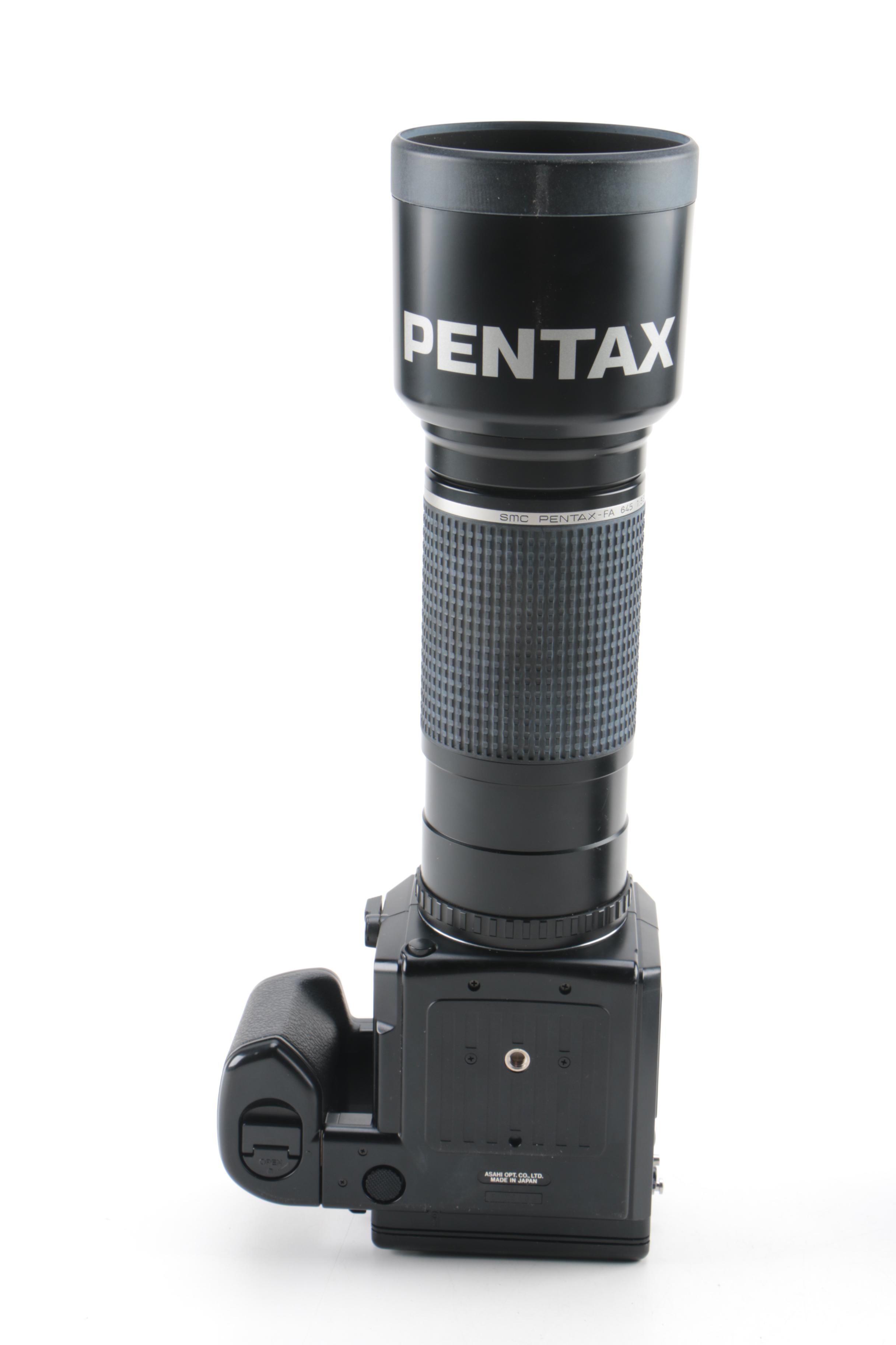 Pentax "645N" Medium Format Still Camera with Accessories