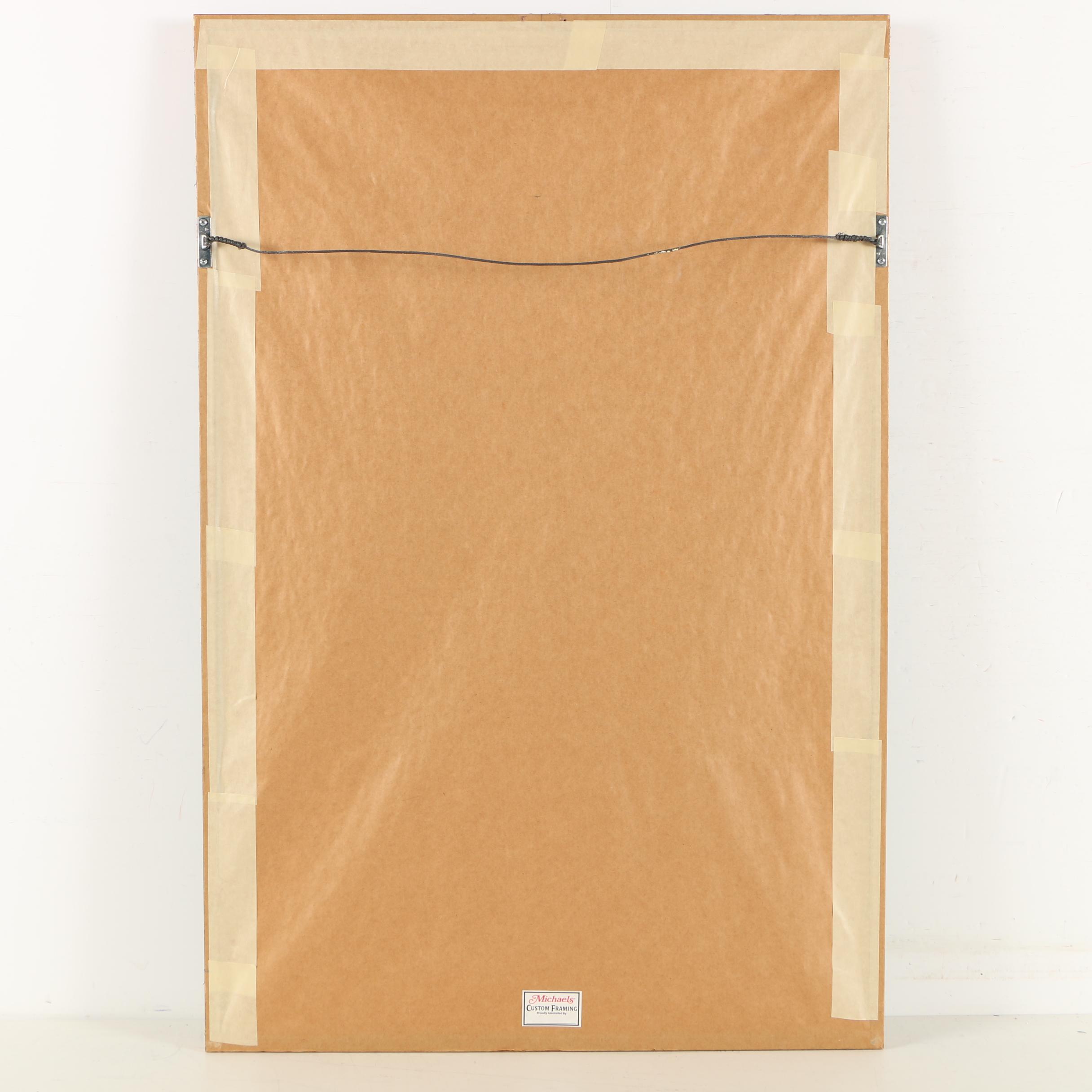 Marc Chagall Signed Offset Lithograph Poster "The Magic Flute"